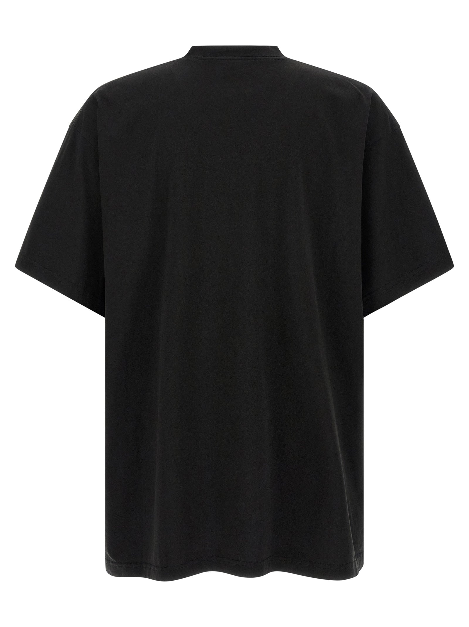 Black Cotton T-Shirt