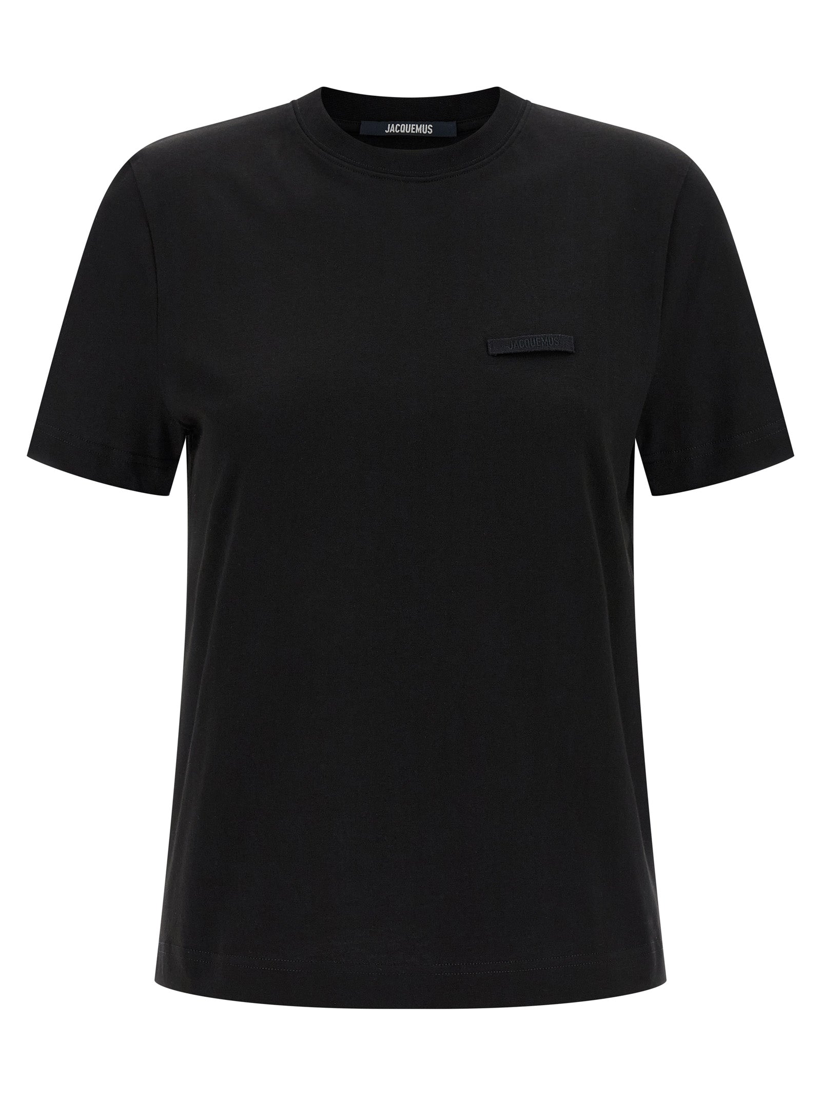 Black Cotton T-Shirt