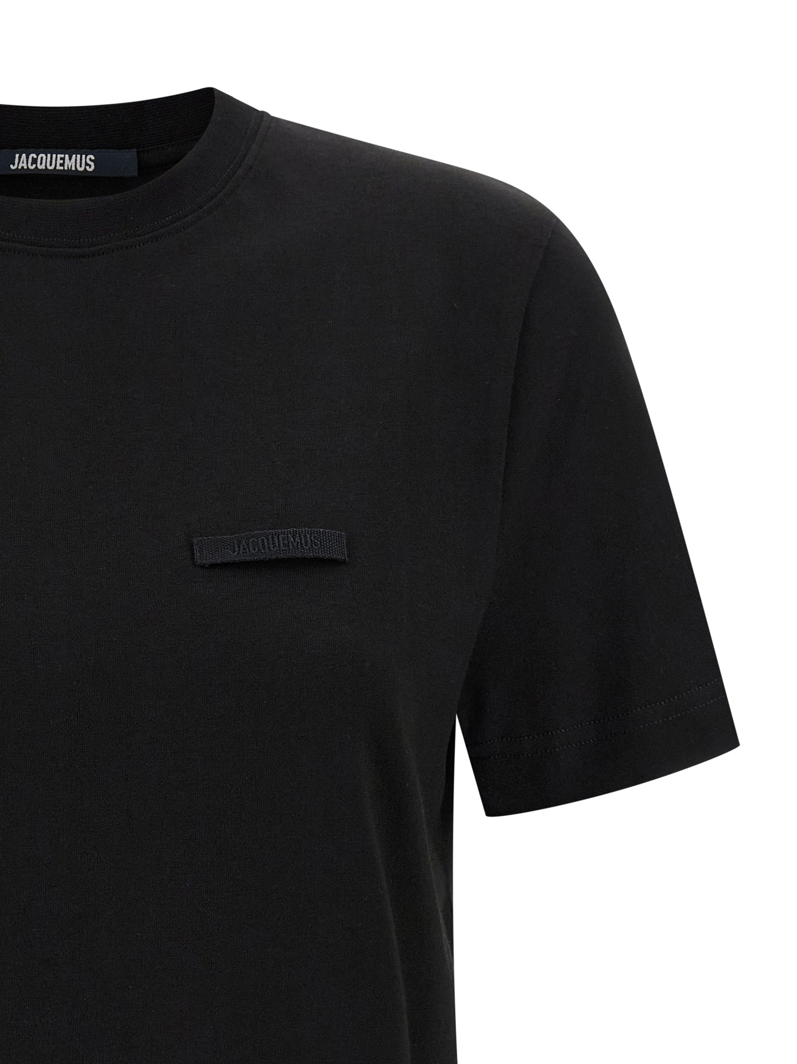 Black Cotton T-Shirt