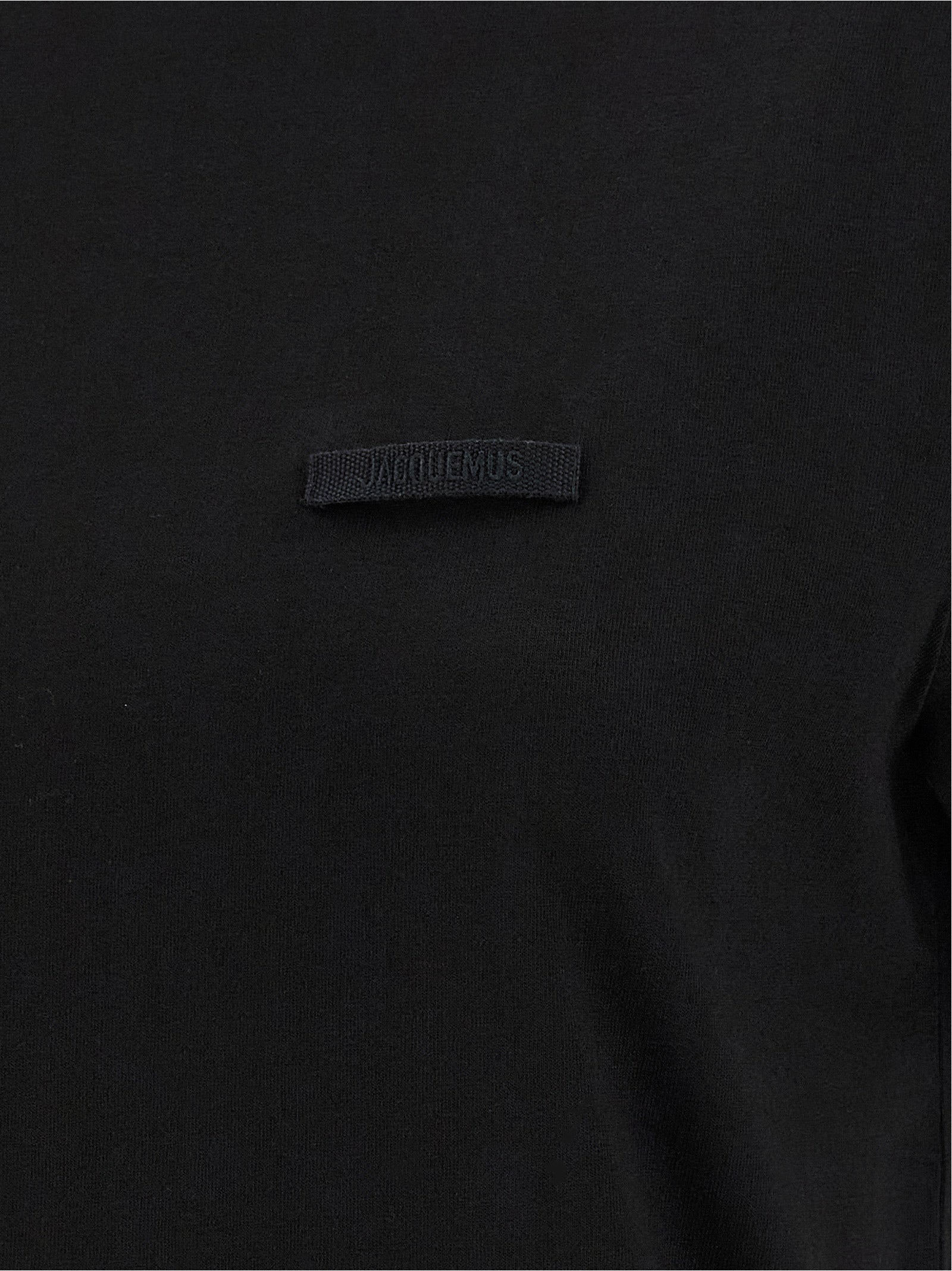 Black Cotton T-Shirt