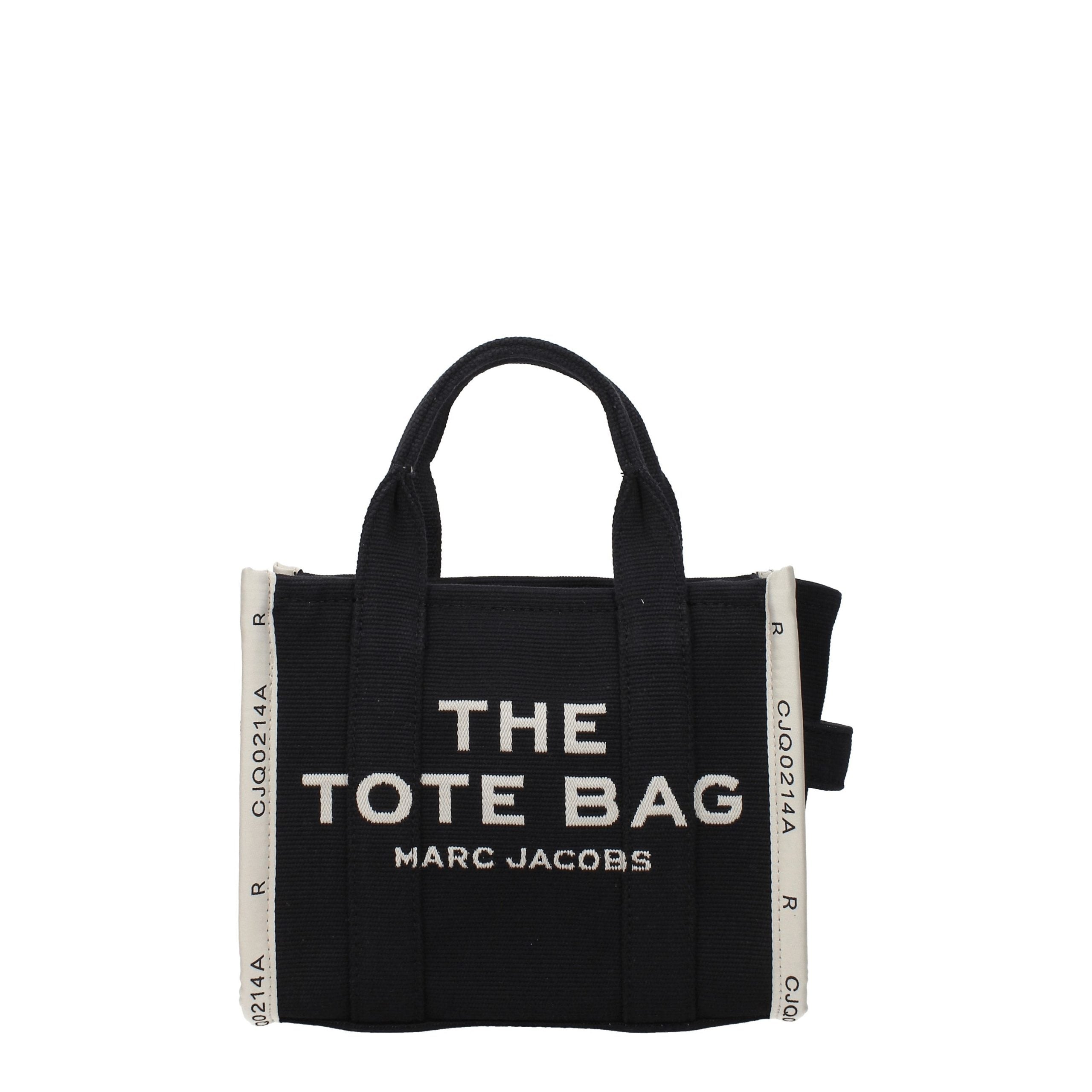 Black Fabric Handbag