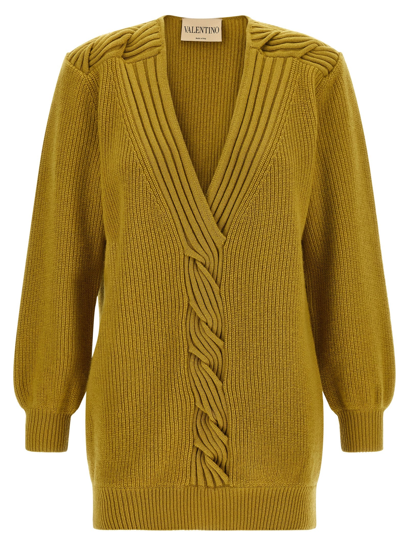 Multicolor Virgin Wool Cardigan