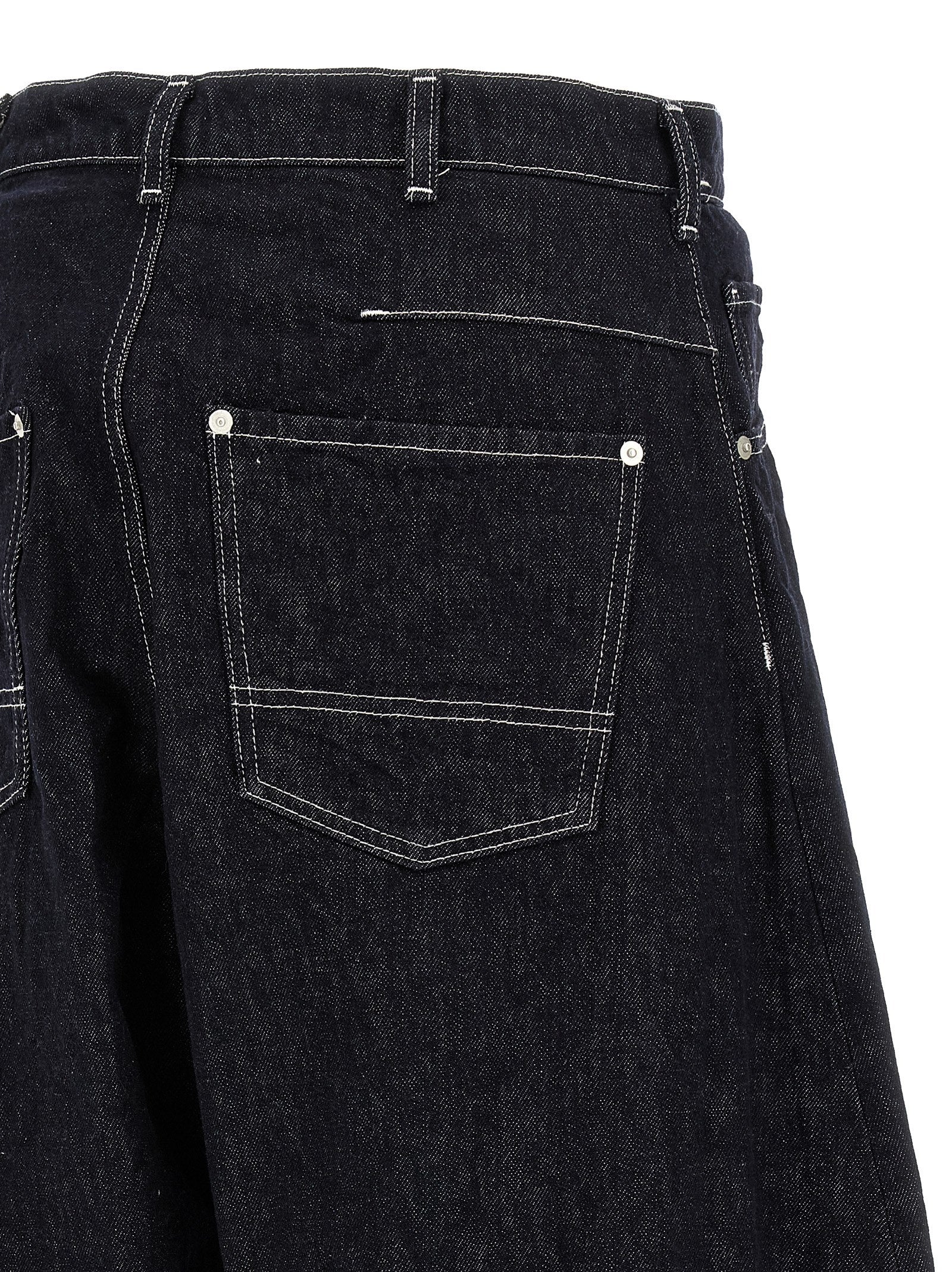 Blue Cotton Jeans Denim