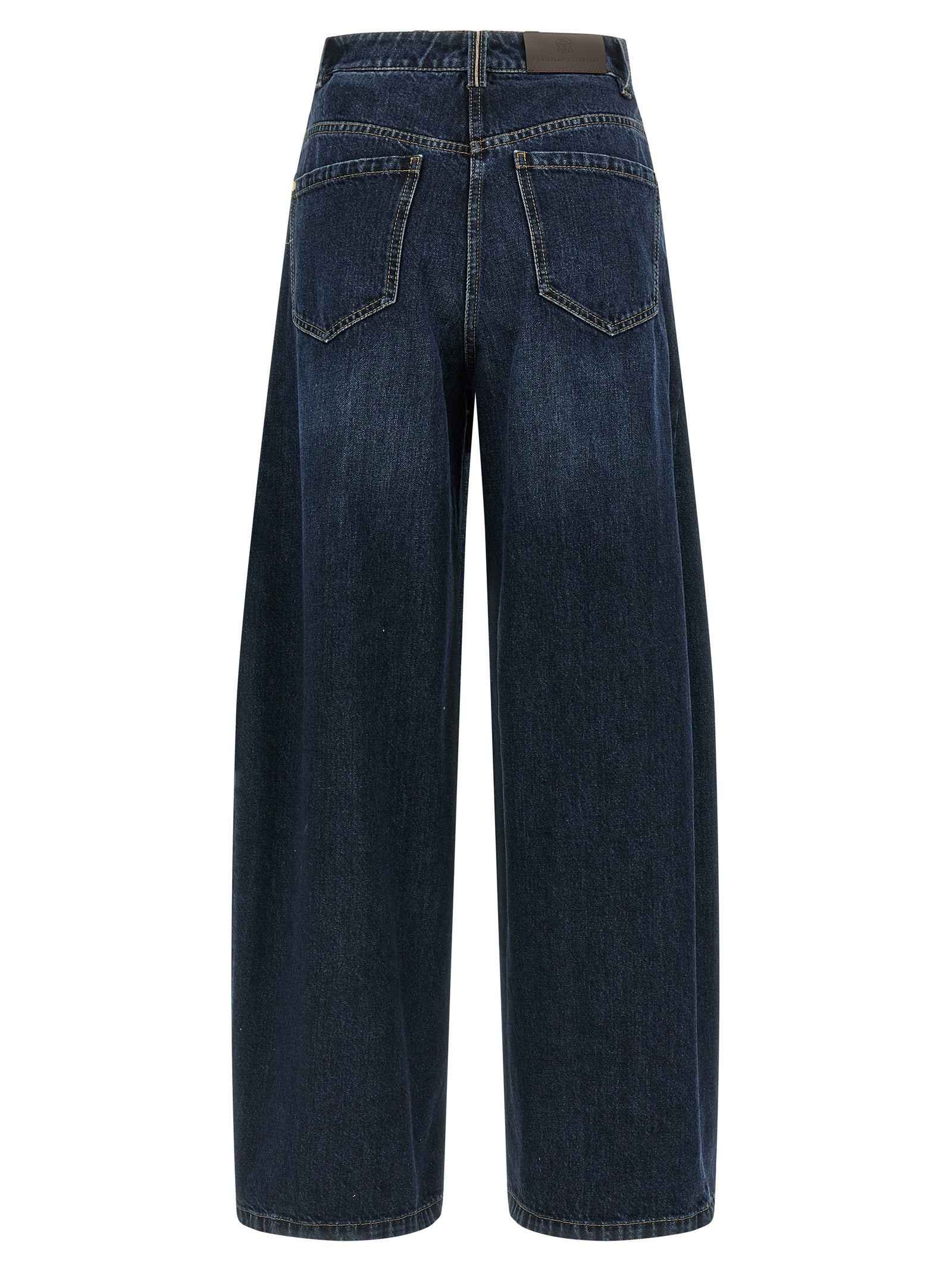 Blue Cotton Jeans Denim