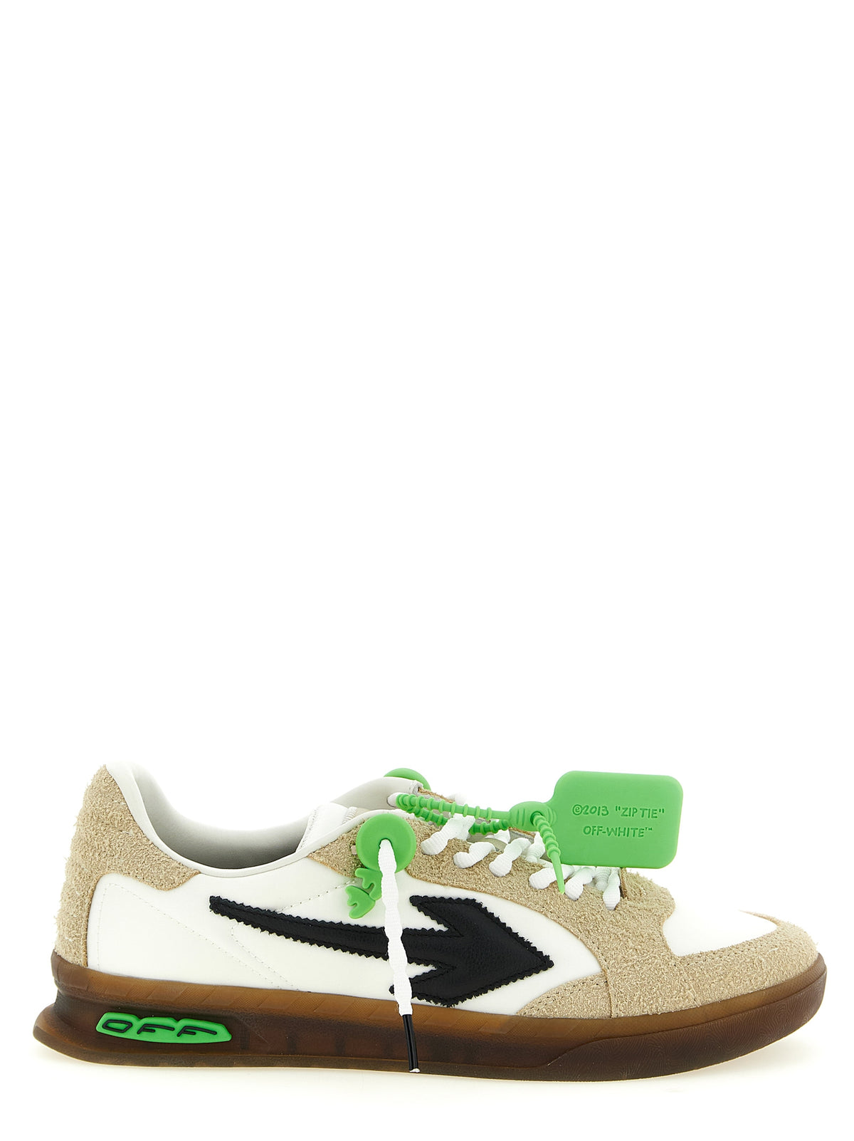 Multicolor Nylon Athletic Sneakers
