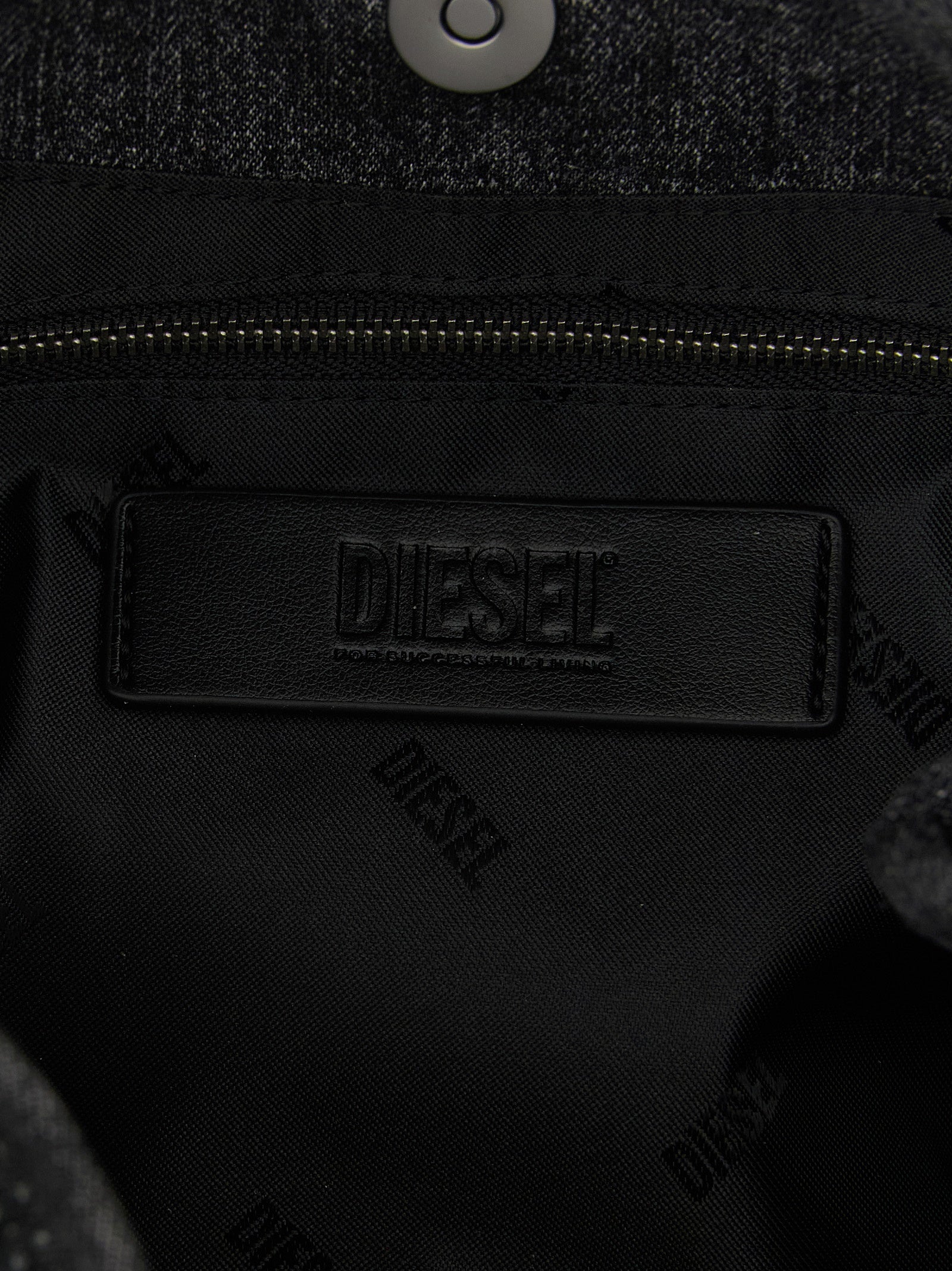 Black Cotton Handbag