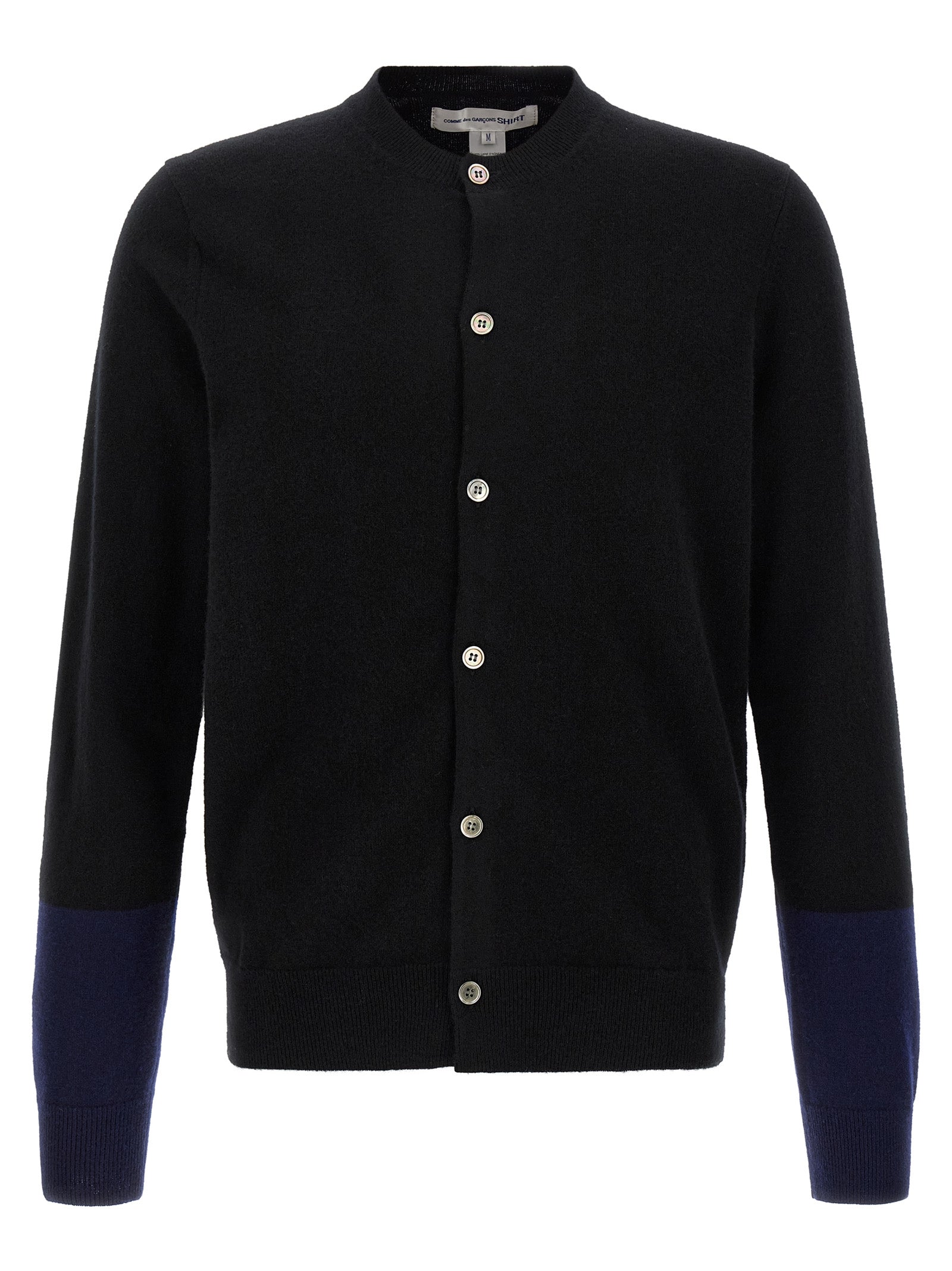 Black Wool Cardigan