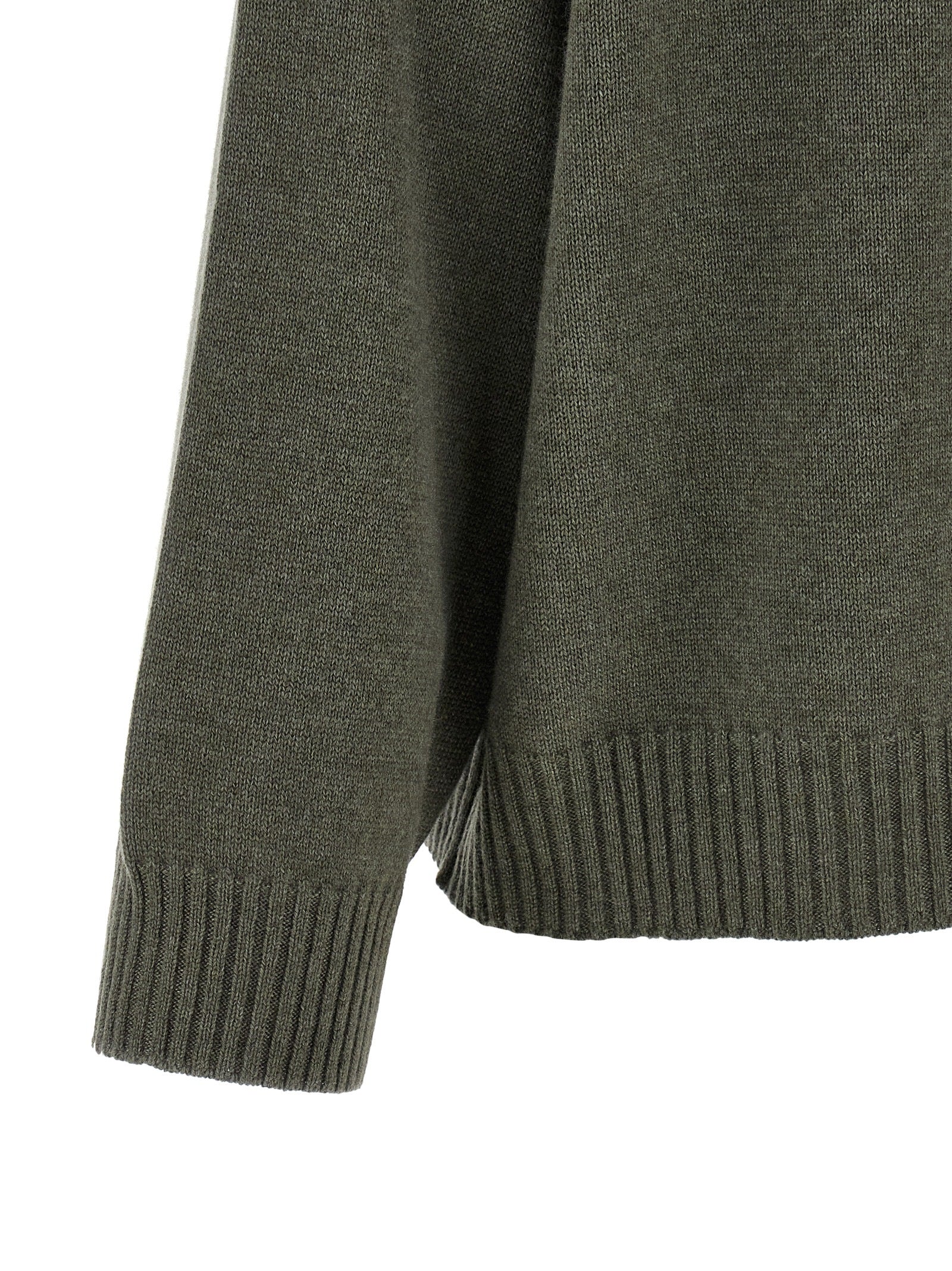 Bicolor Cashmere Cardigan