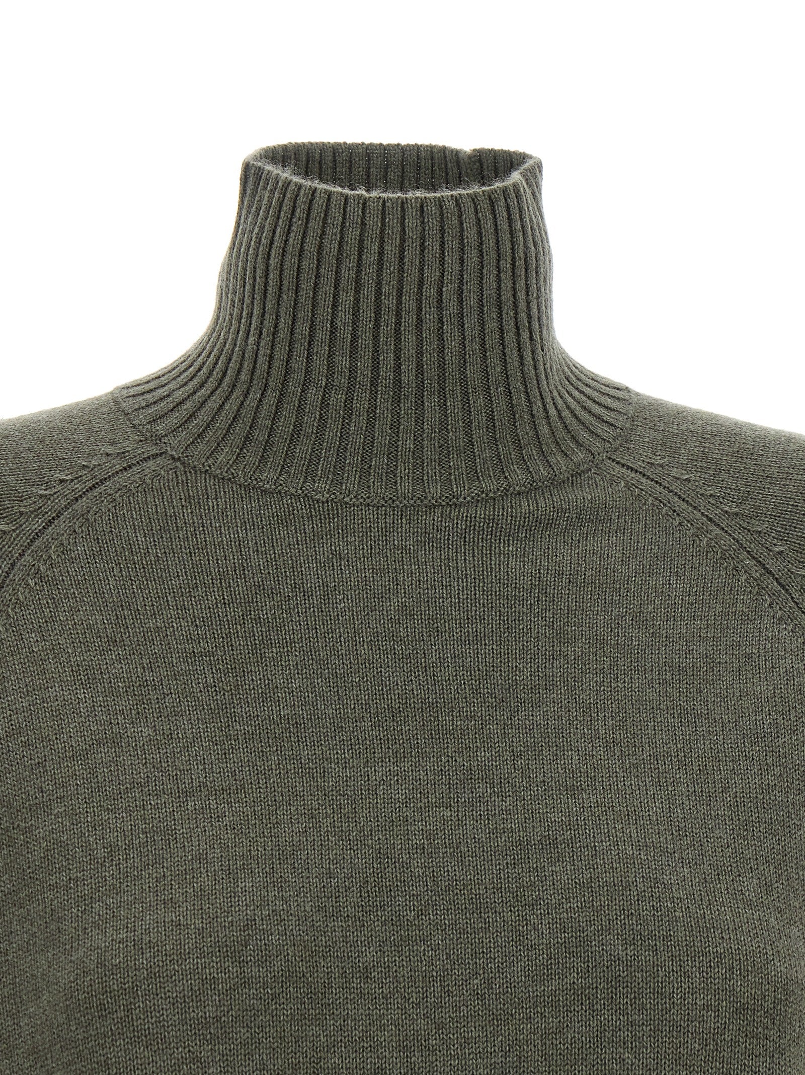 Bicolor Cashmere Cardigan