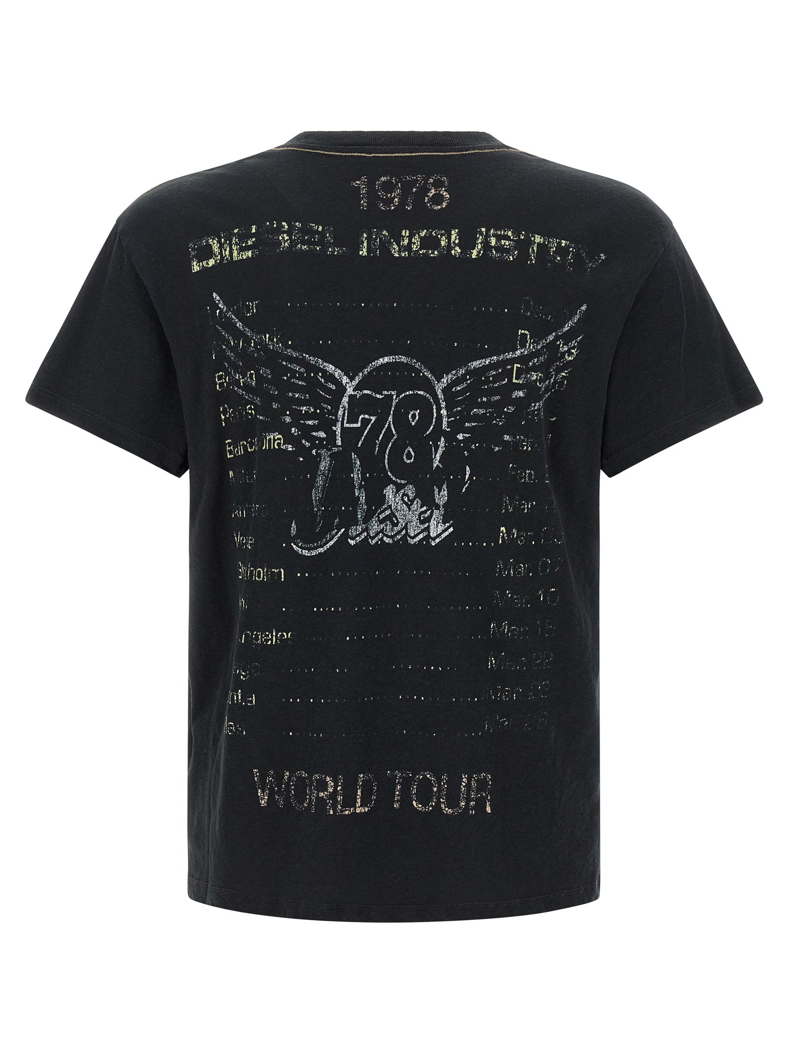 Black Cotton T-Shirt