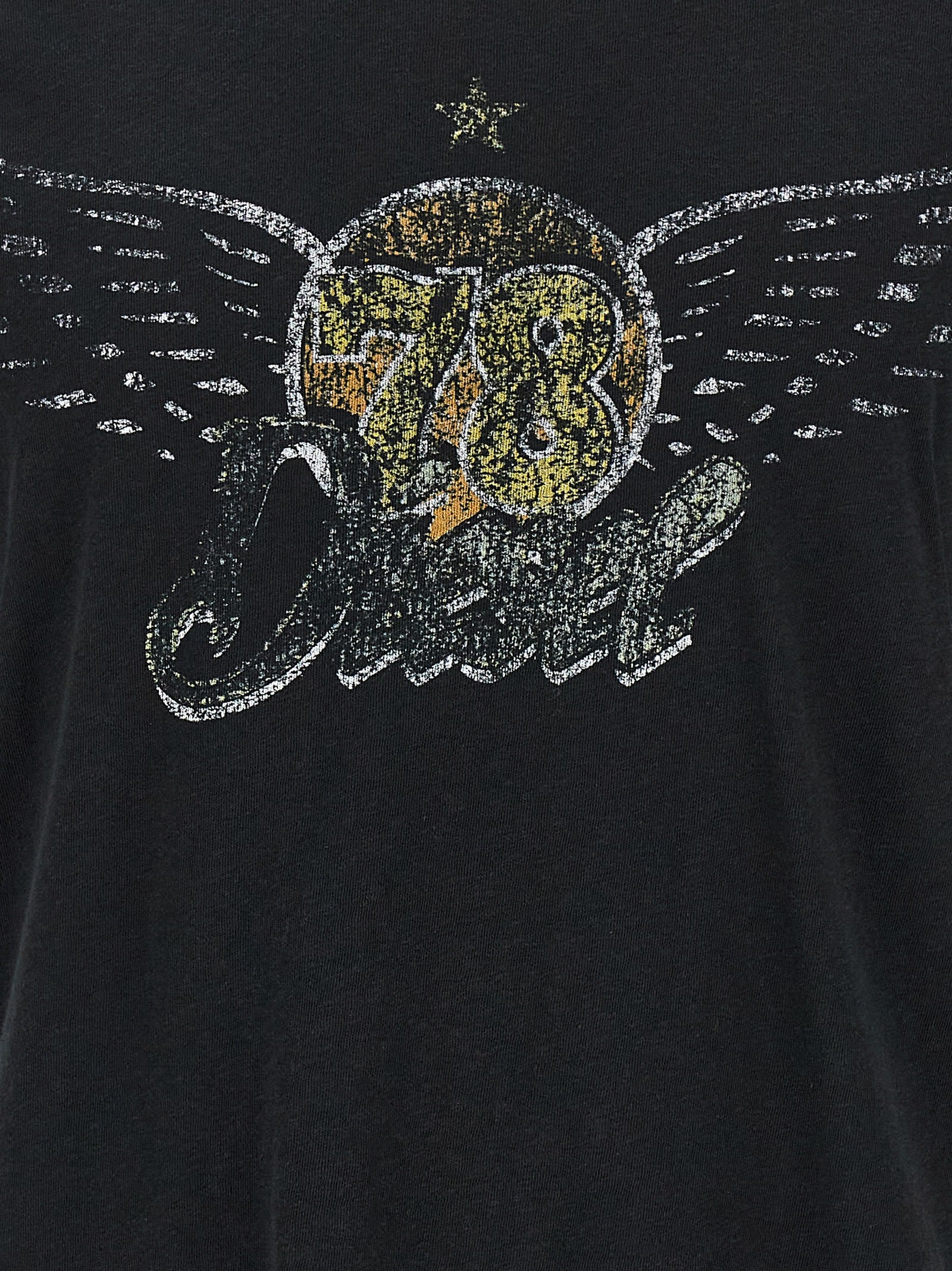 Black Cotton T-Shirt
