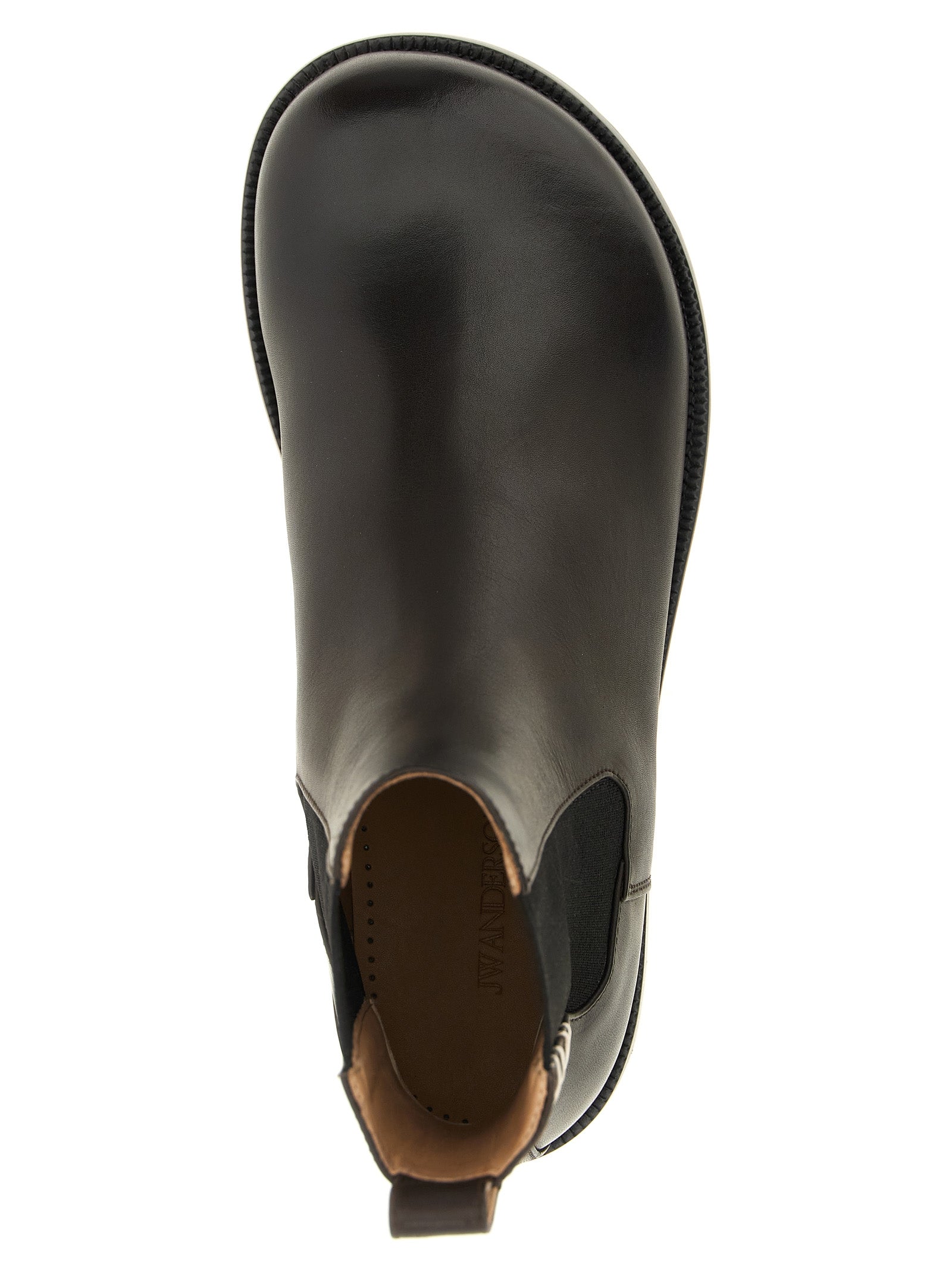 Brown Calfskin Chelsea Boots
