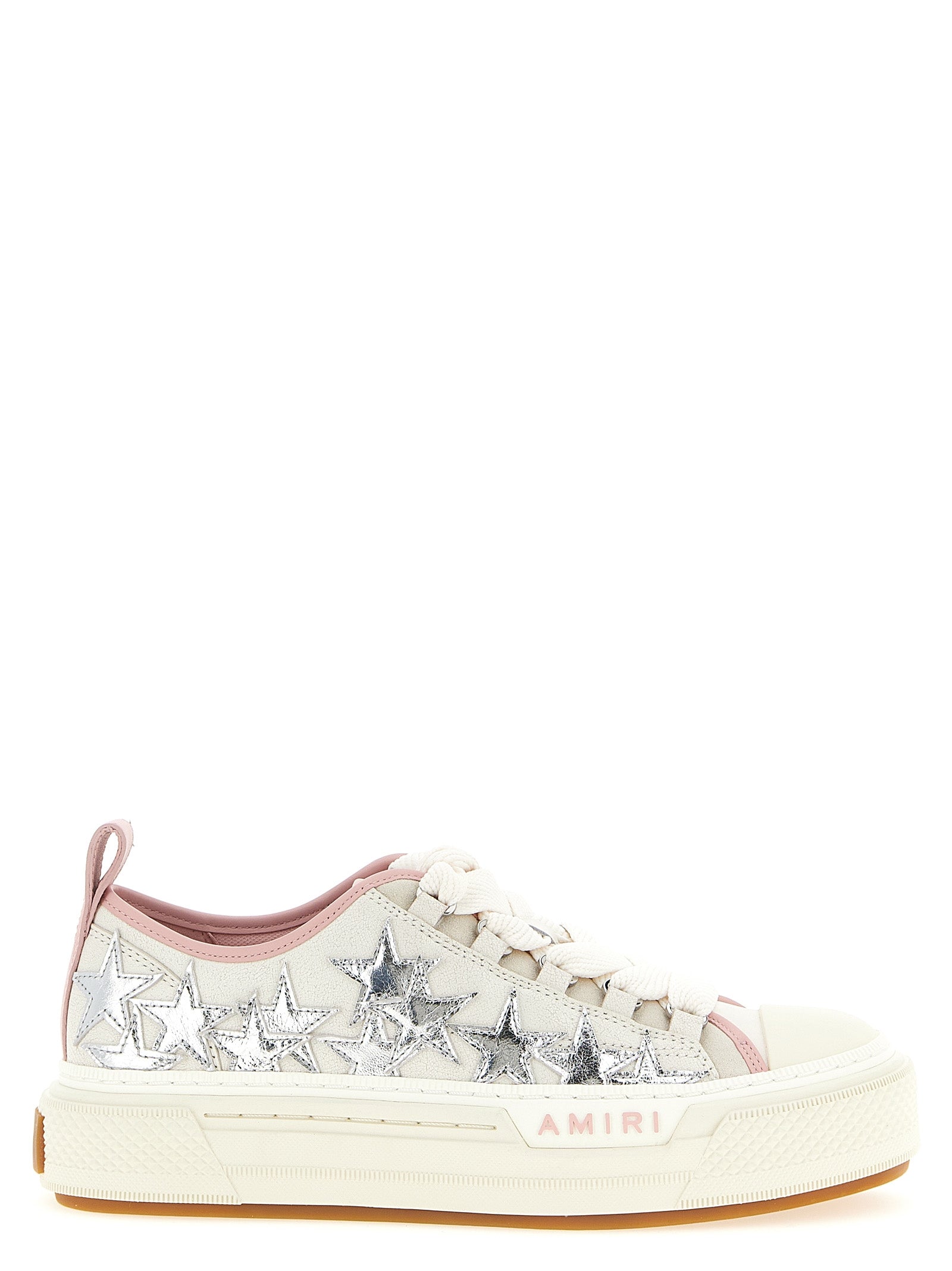 Multicolor Cowhide Low Top Sneakers