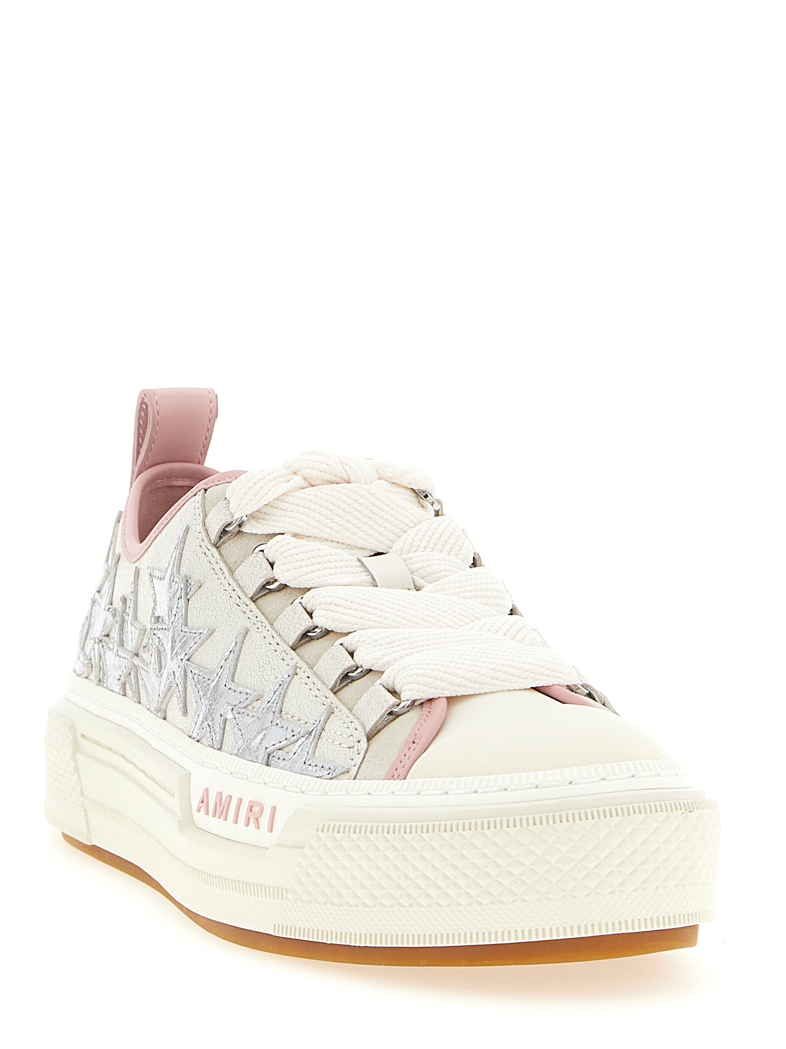 Multicolor Cowhide Low Top Sneakers