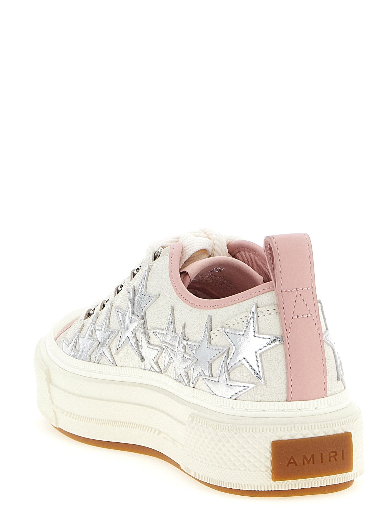 Multicolor Cowhide Low Top Sneakers