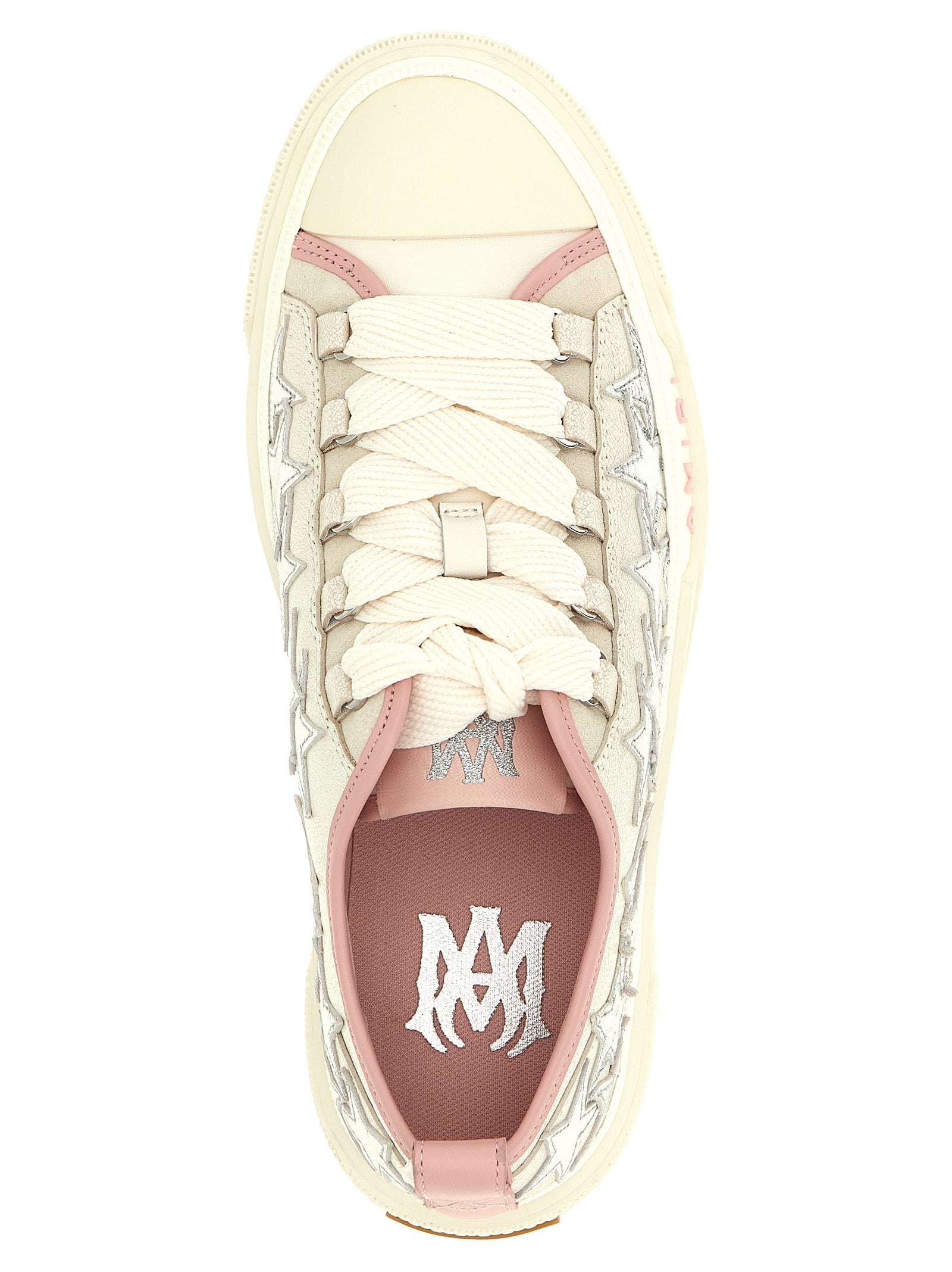 Multicolor Cowhide Low Top Sneakers