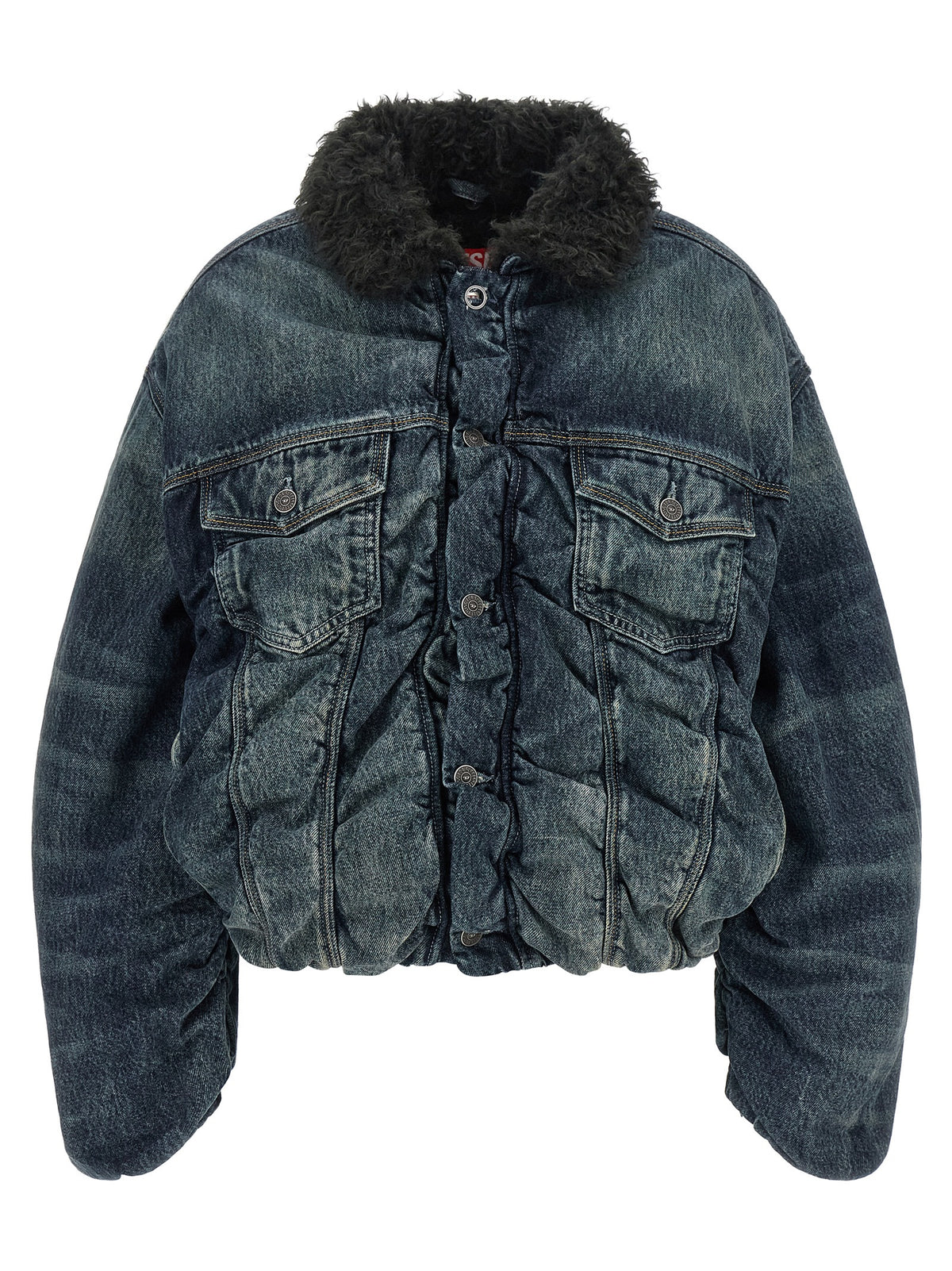 Blue Cotton Denim Jacket
