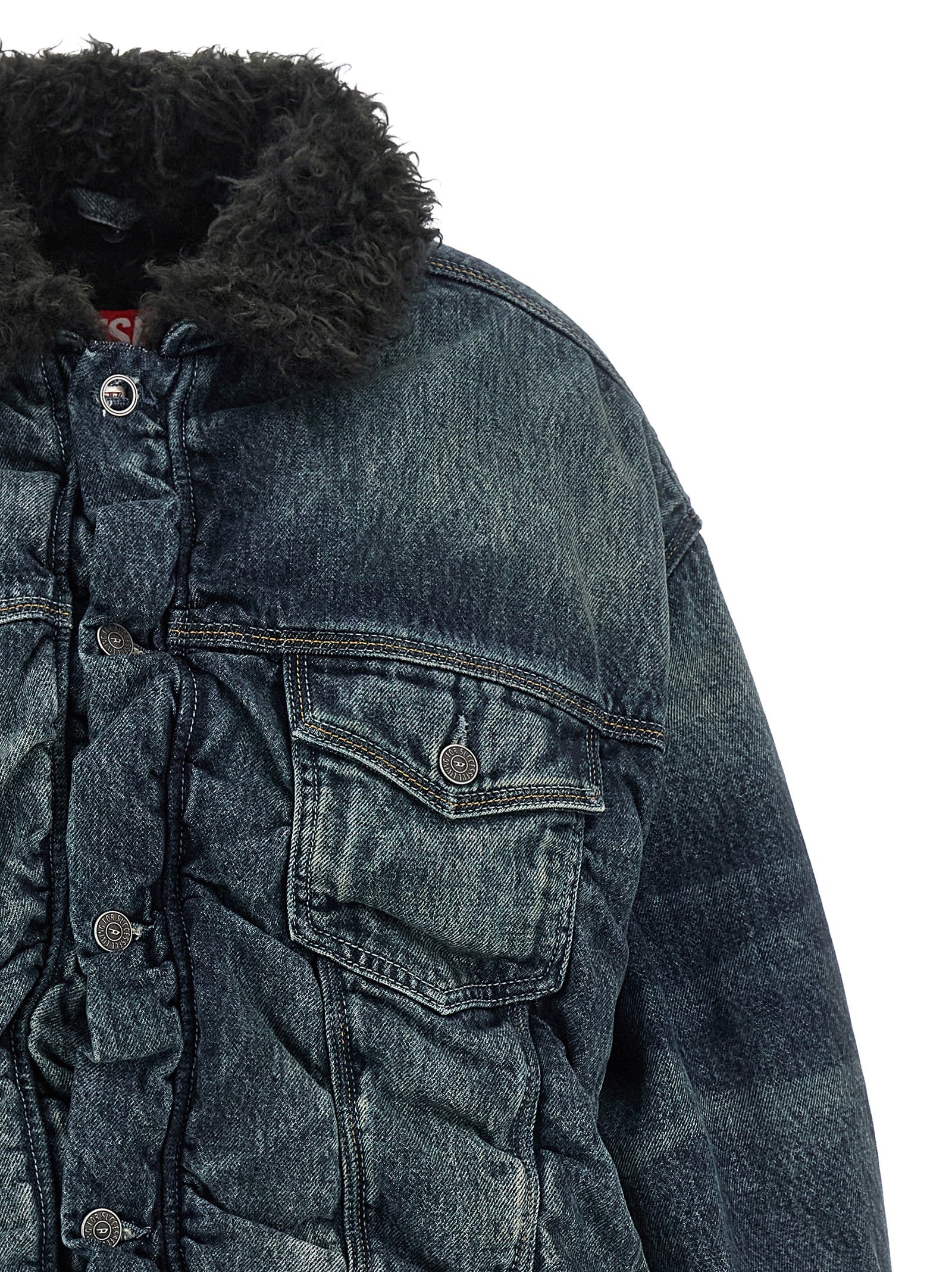 Blue Cotton Denim Jacket