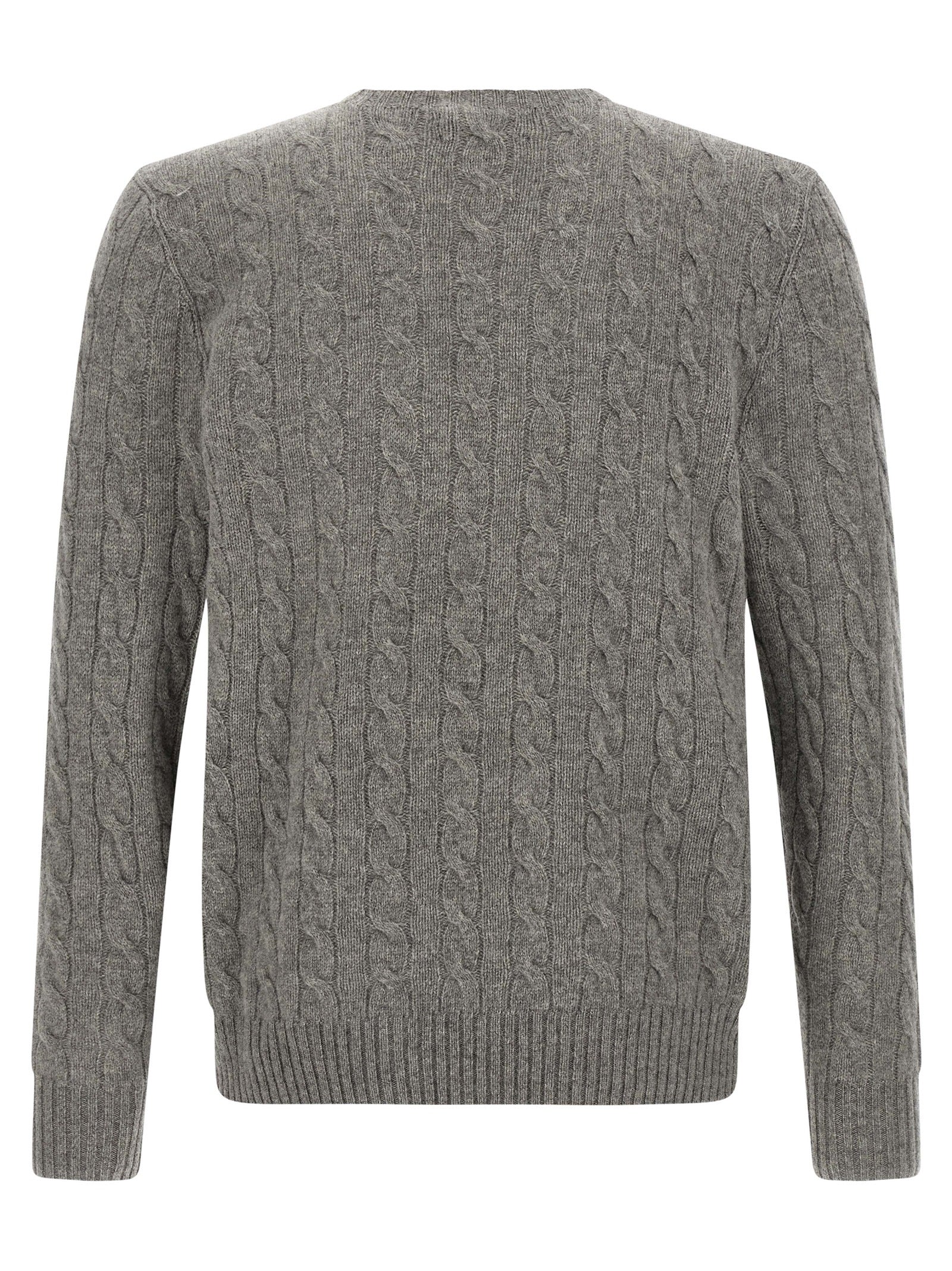 Gray Wool Cardigan