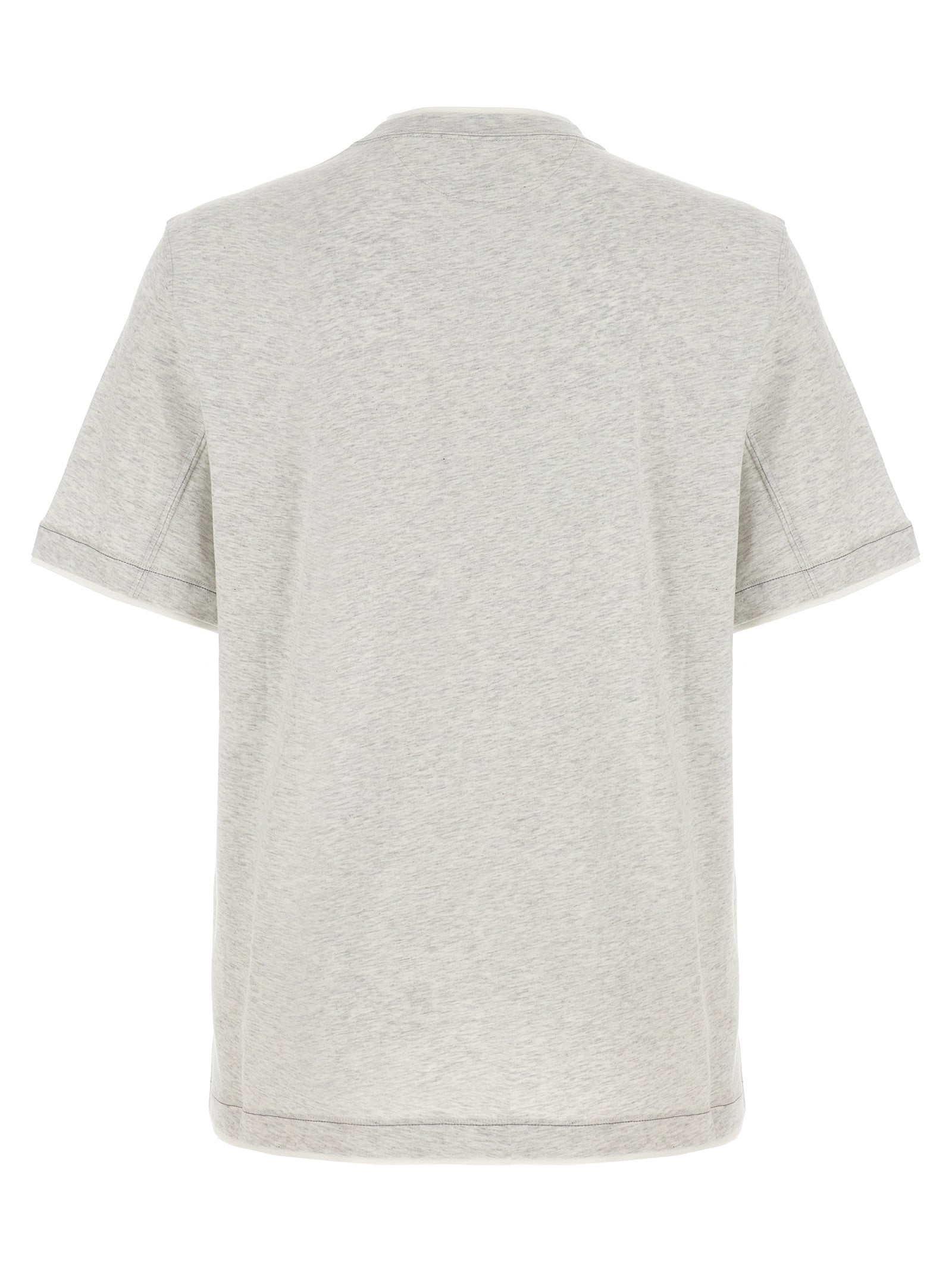 Gray Cotton T-Shirt