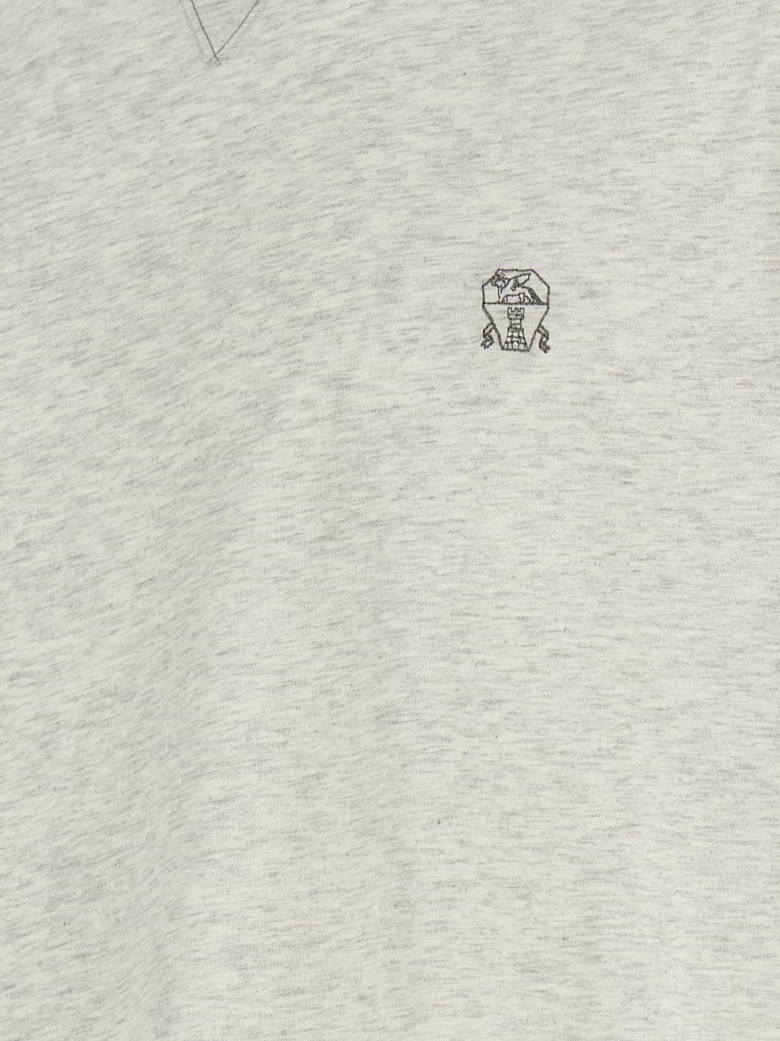 Gray Cotton T-Shirt