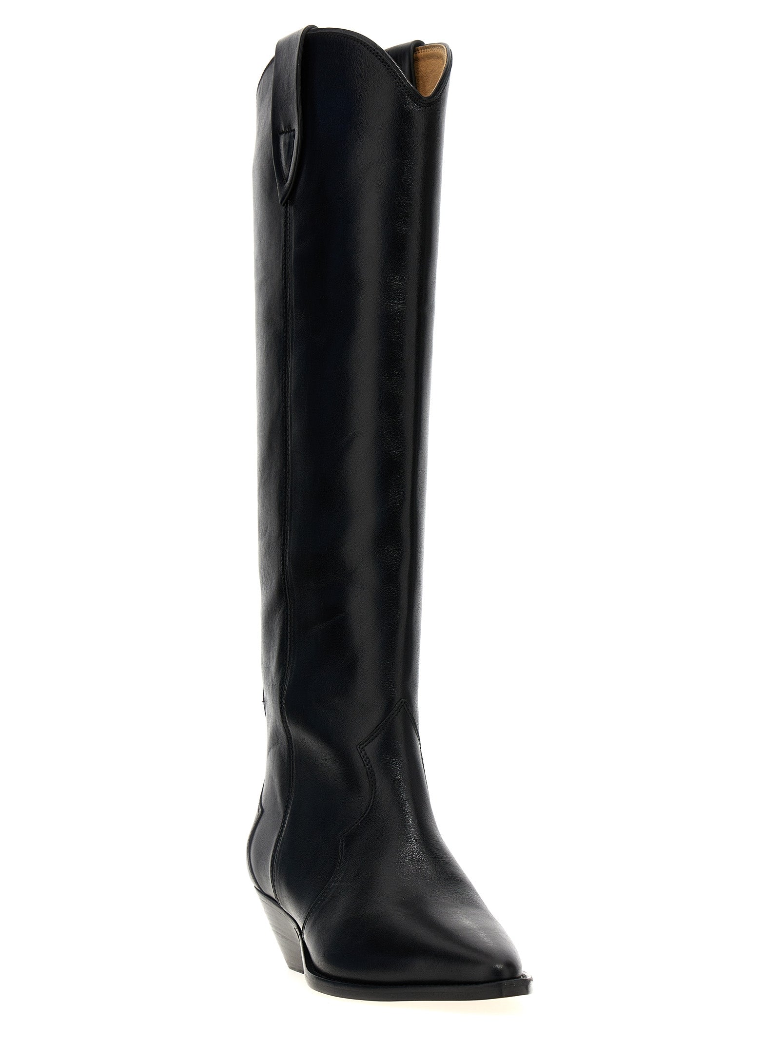 Black Calfskin Chelsea Boots