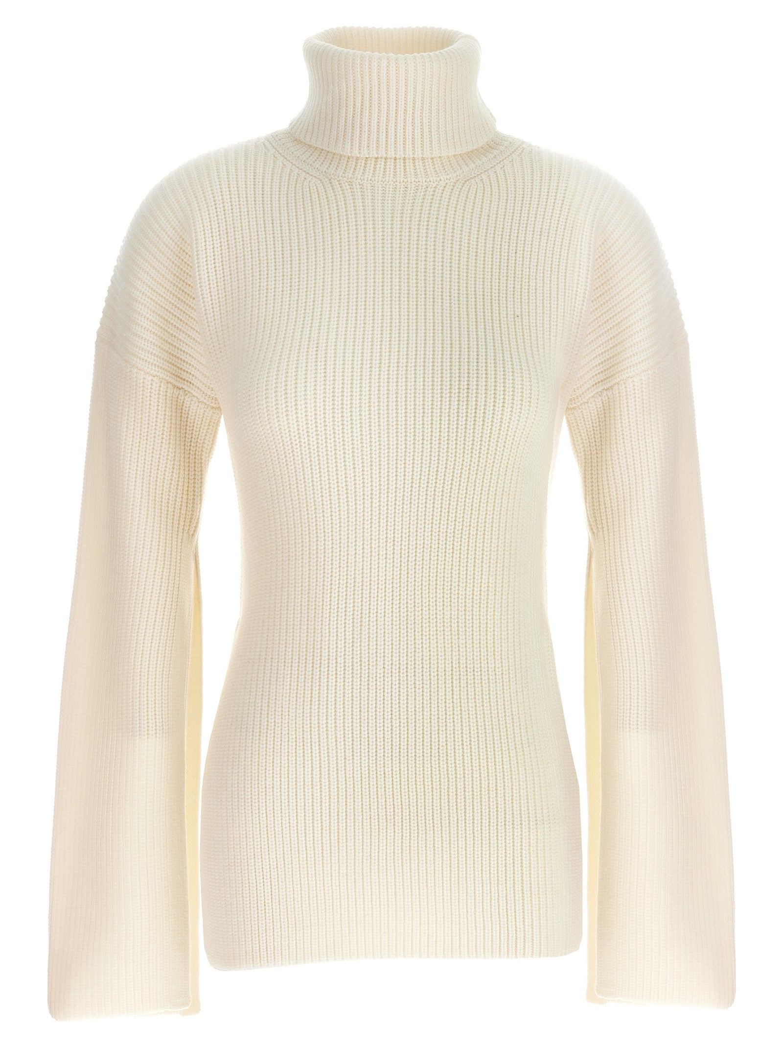 White Wool Cardigan