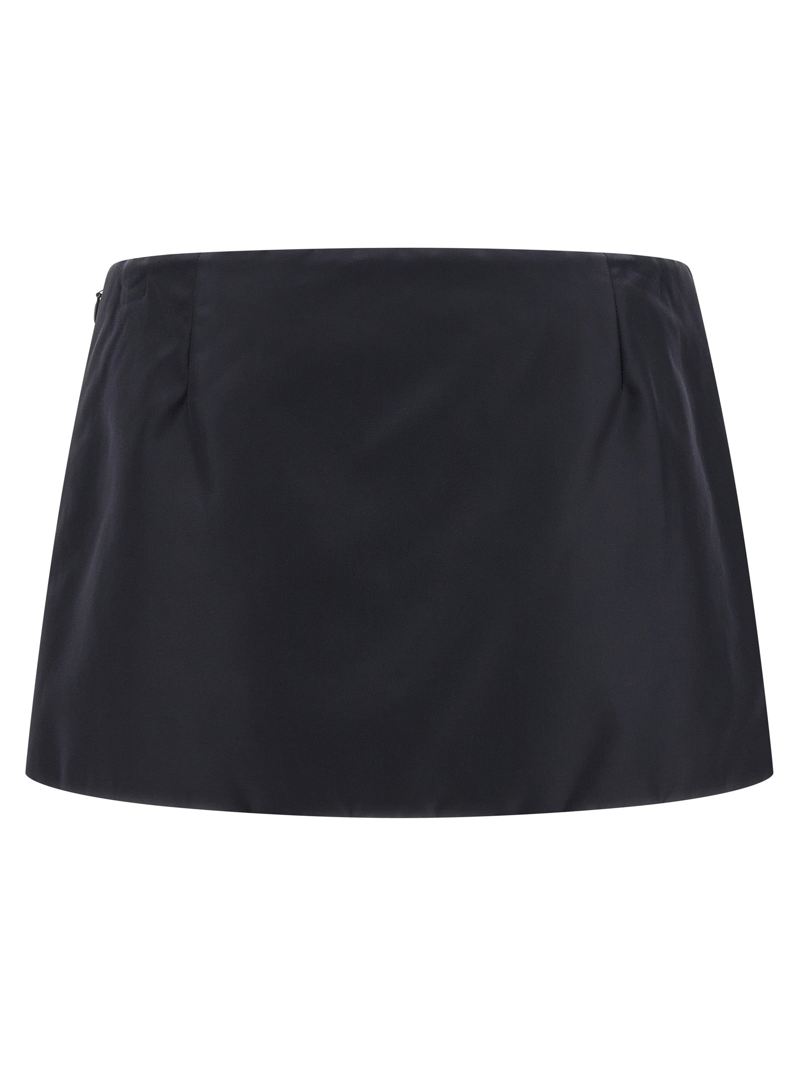 Blue Recycled Polyamide Long Skirt
