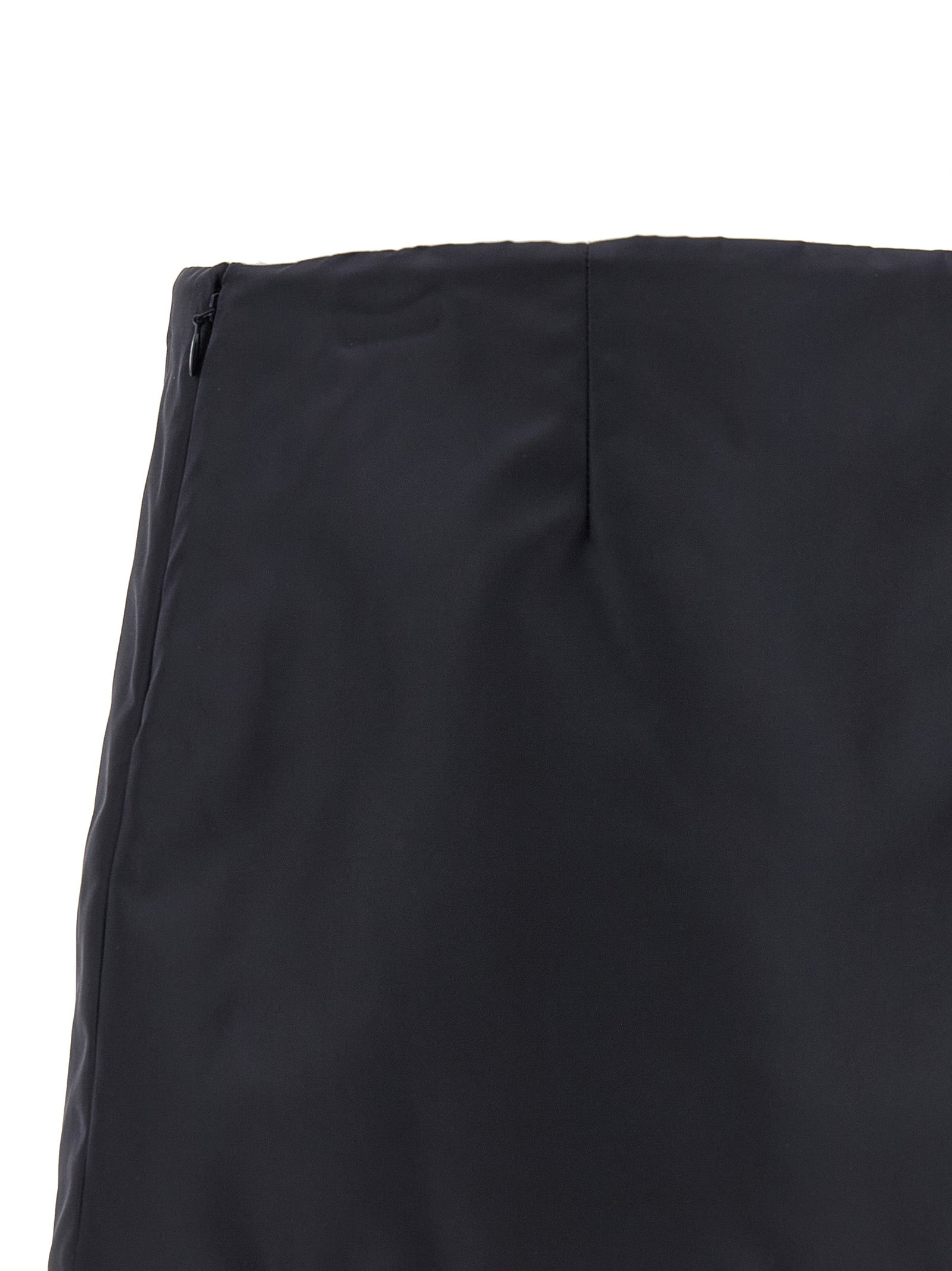 Blue Recycled Polyamide Long Skirt