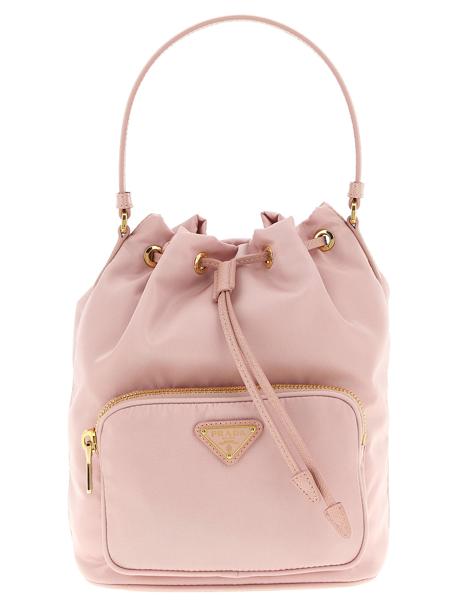 Multicolor Recycled Polyamide Handbag