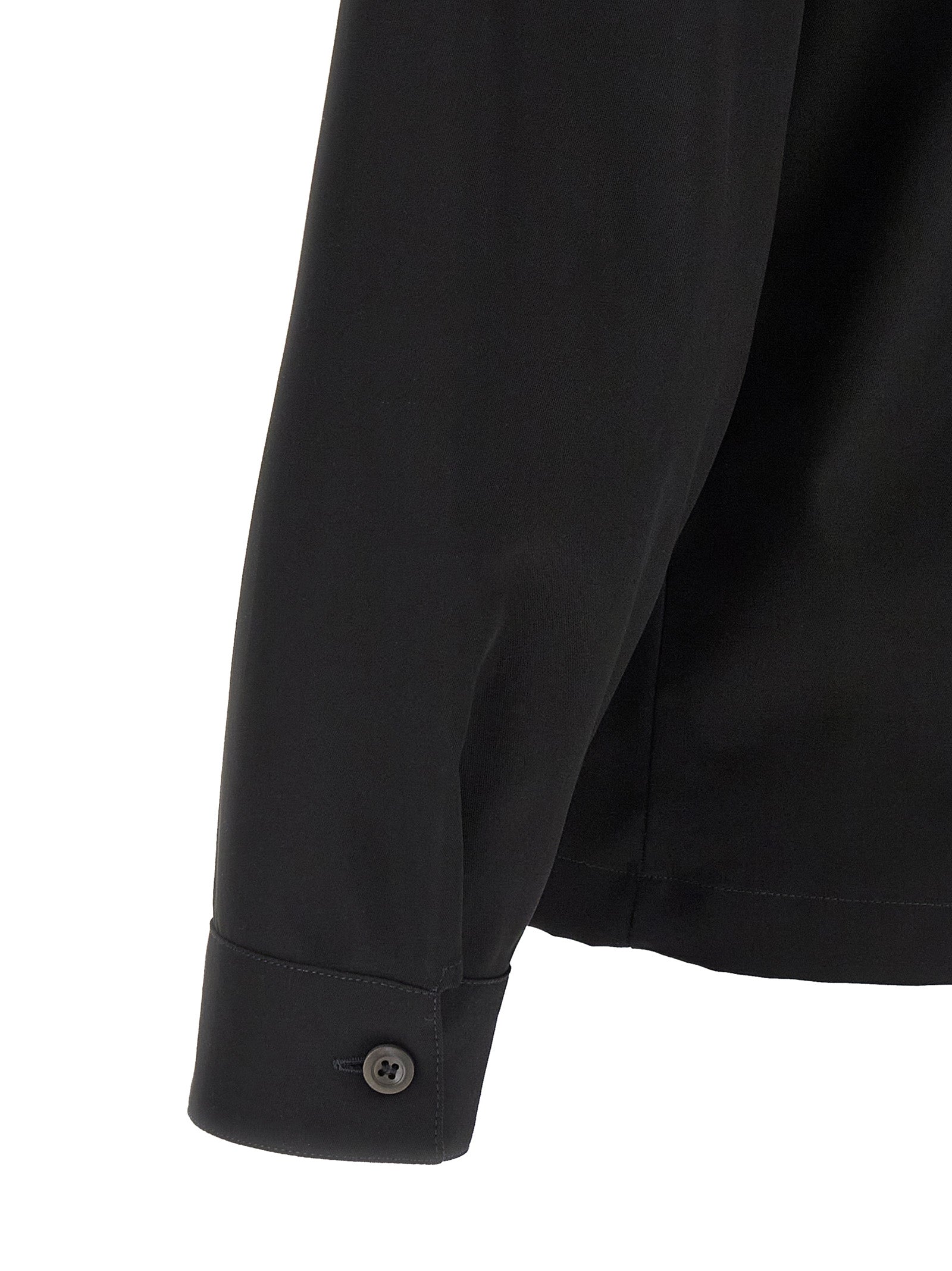 Black Cotton Blouse
