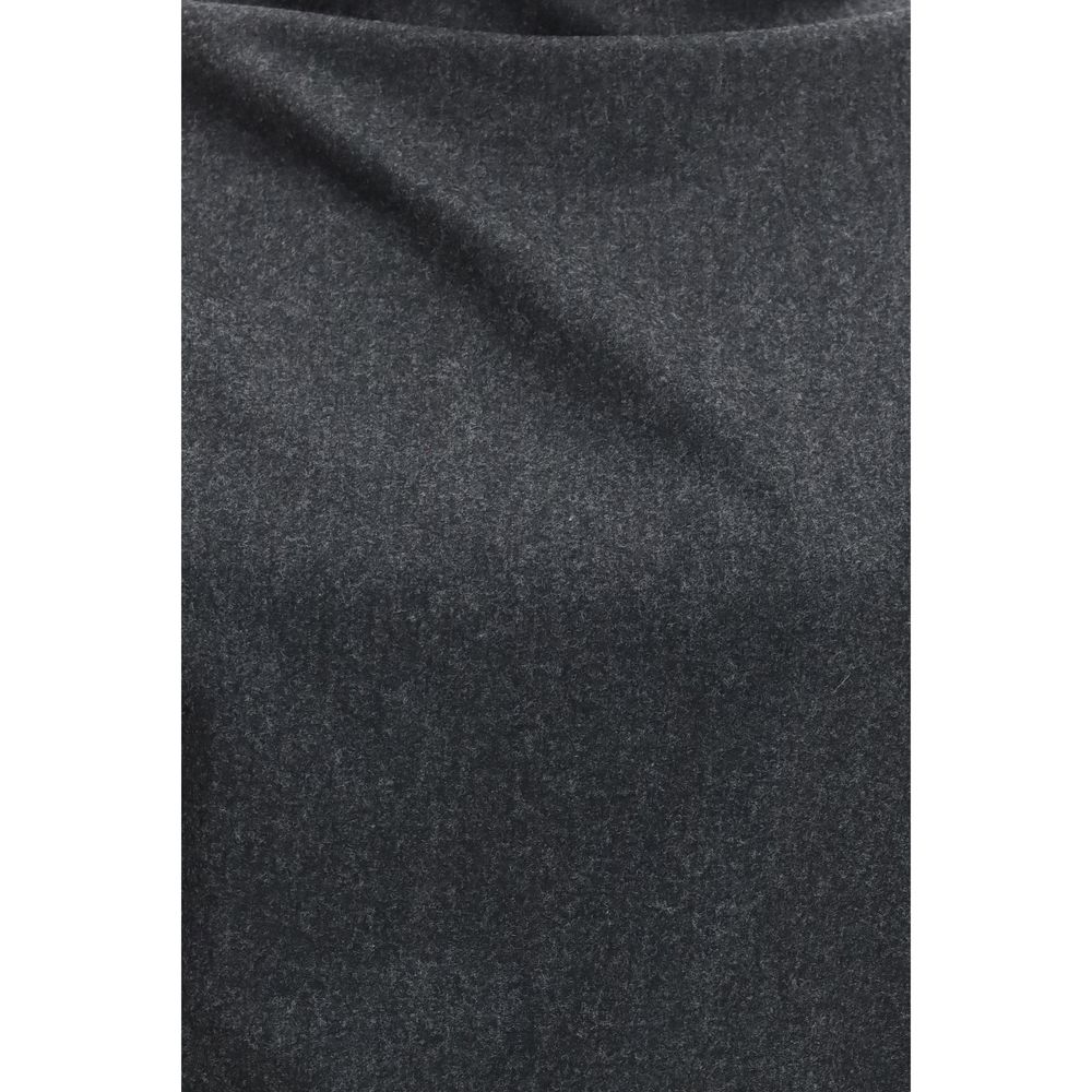 Gray Wool Oves Aries Blouse