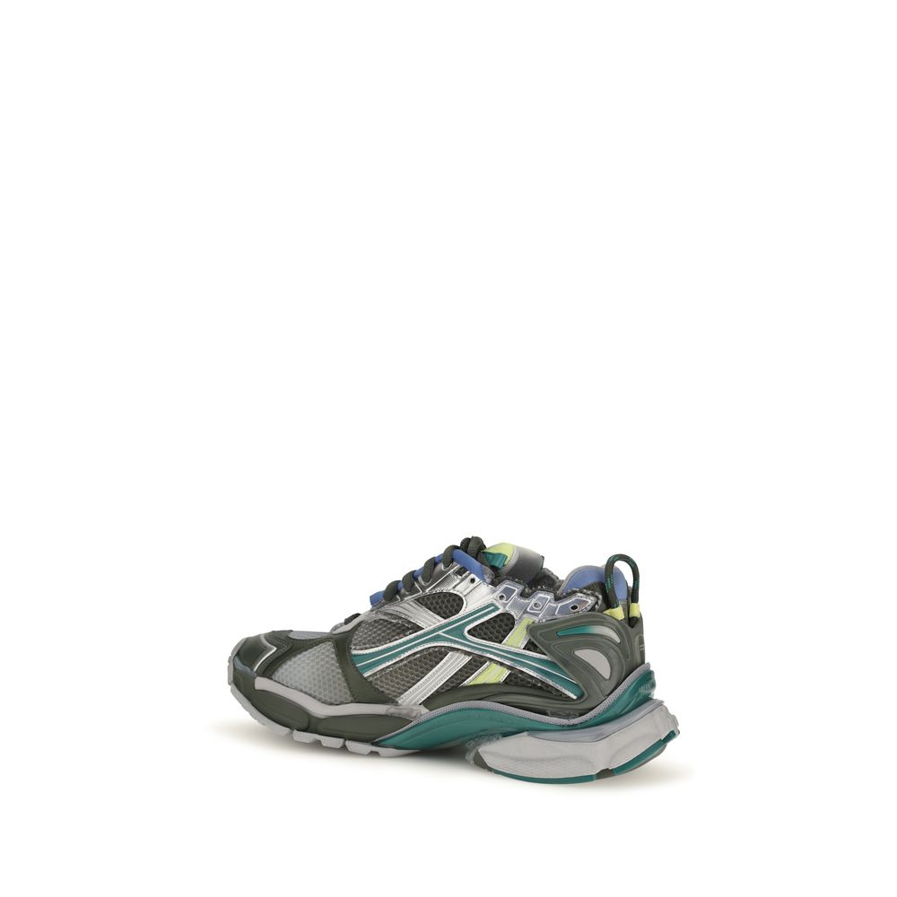 Multicolor Polyester Athletic Sneakers