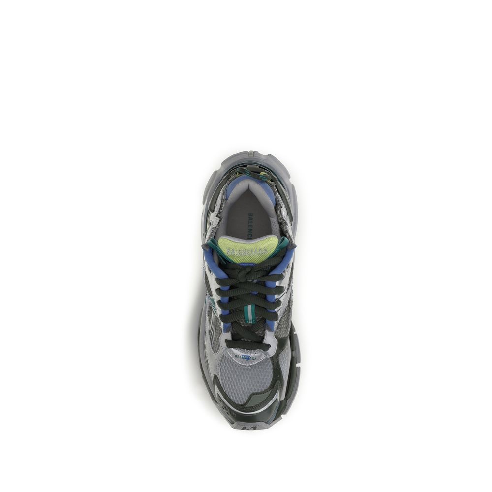 Multicolor Polyester Athletic Sneakers