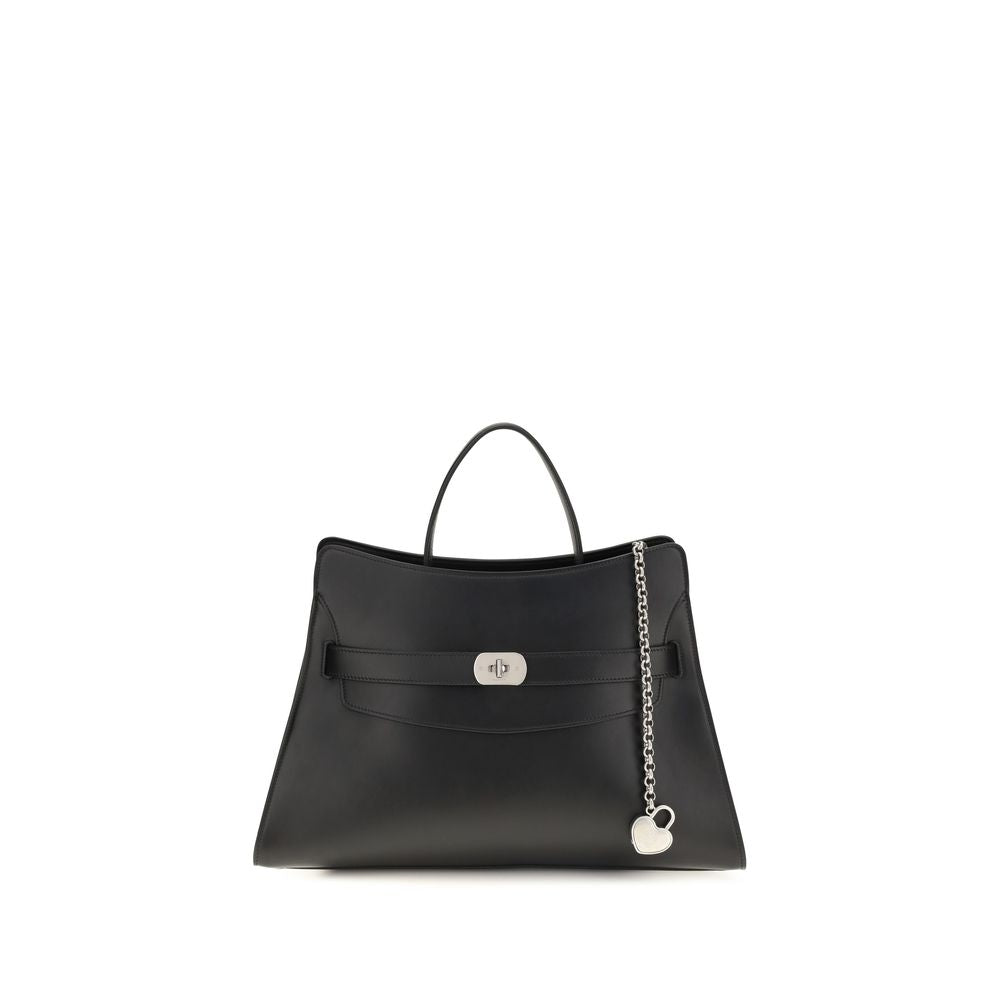 Black Calf Leather Bos Taurus Shoulder Bag
