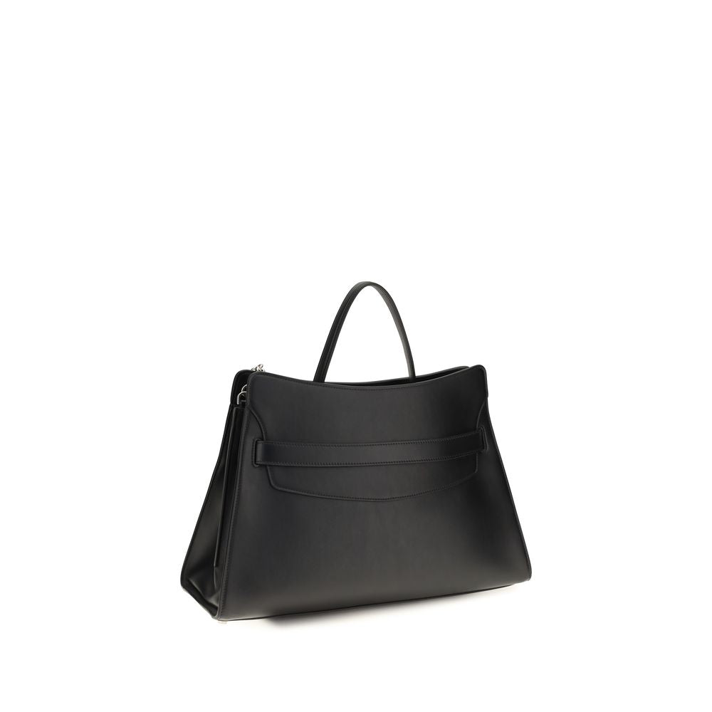 Black Calf Leather Bos Taurus Shoulder Bag
