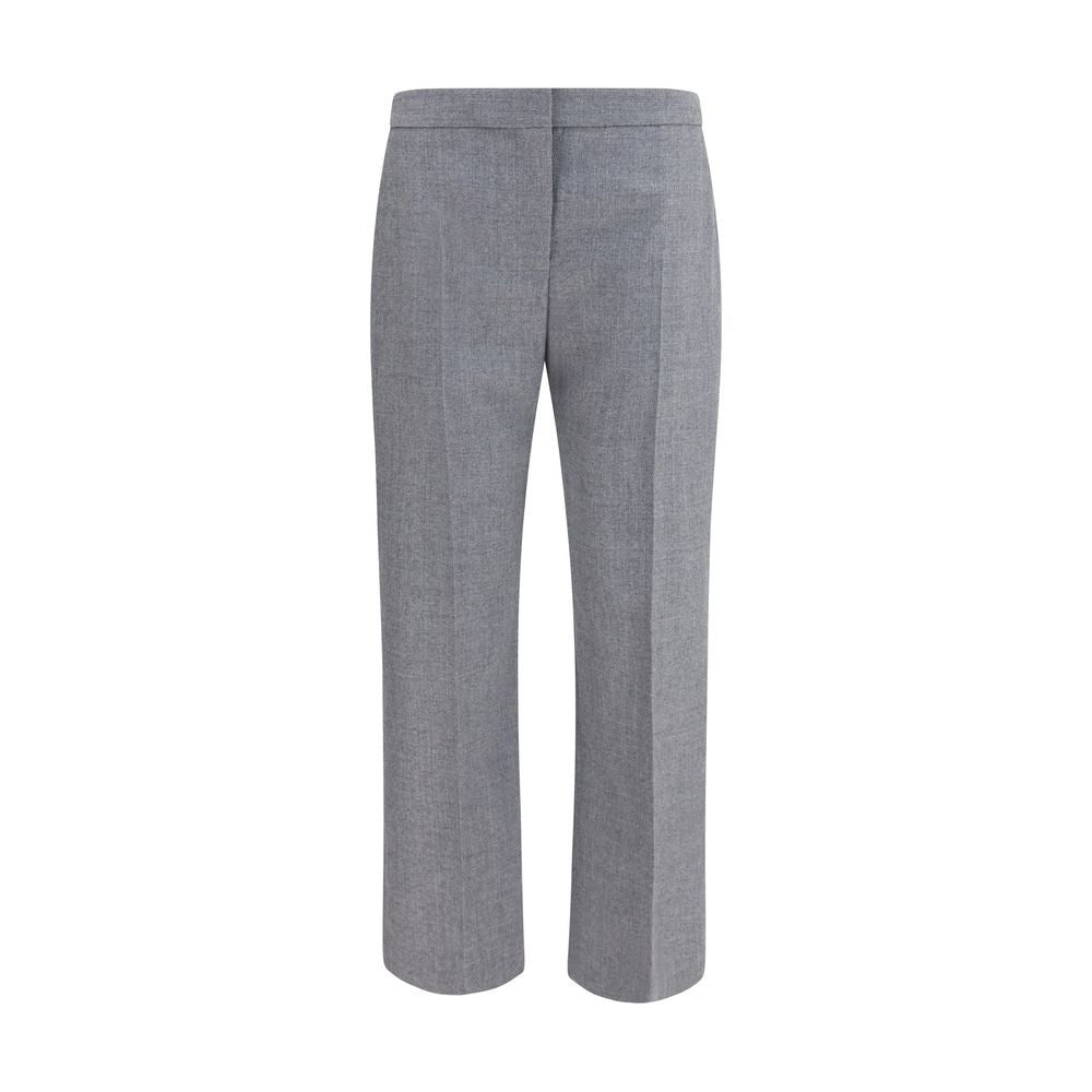 Gray Wool Oves Aries Casual Pants