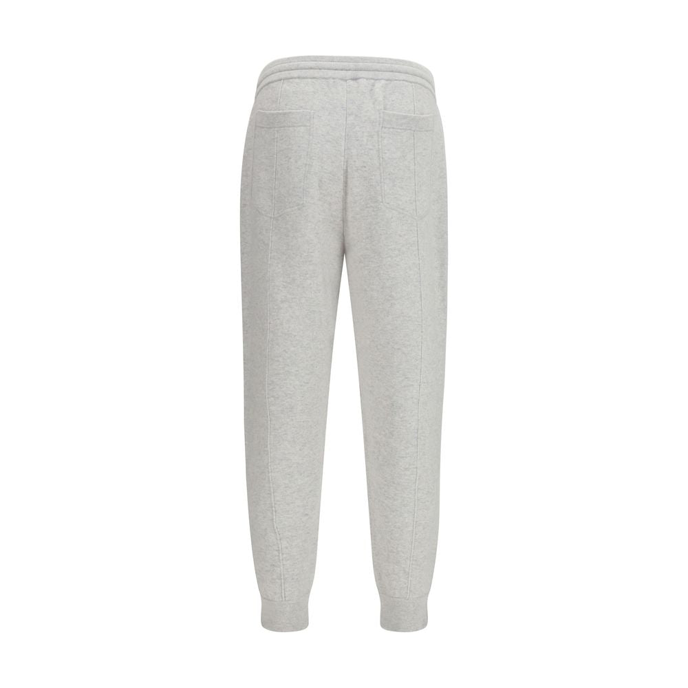 Gray Cashmere Athletic Pants