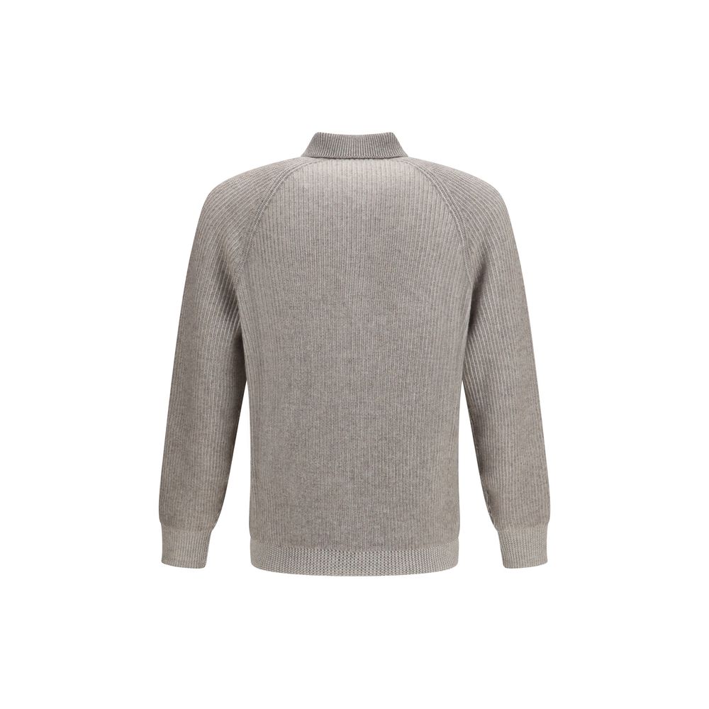 Gray Cashmere Sweatshirt