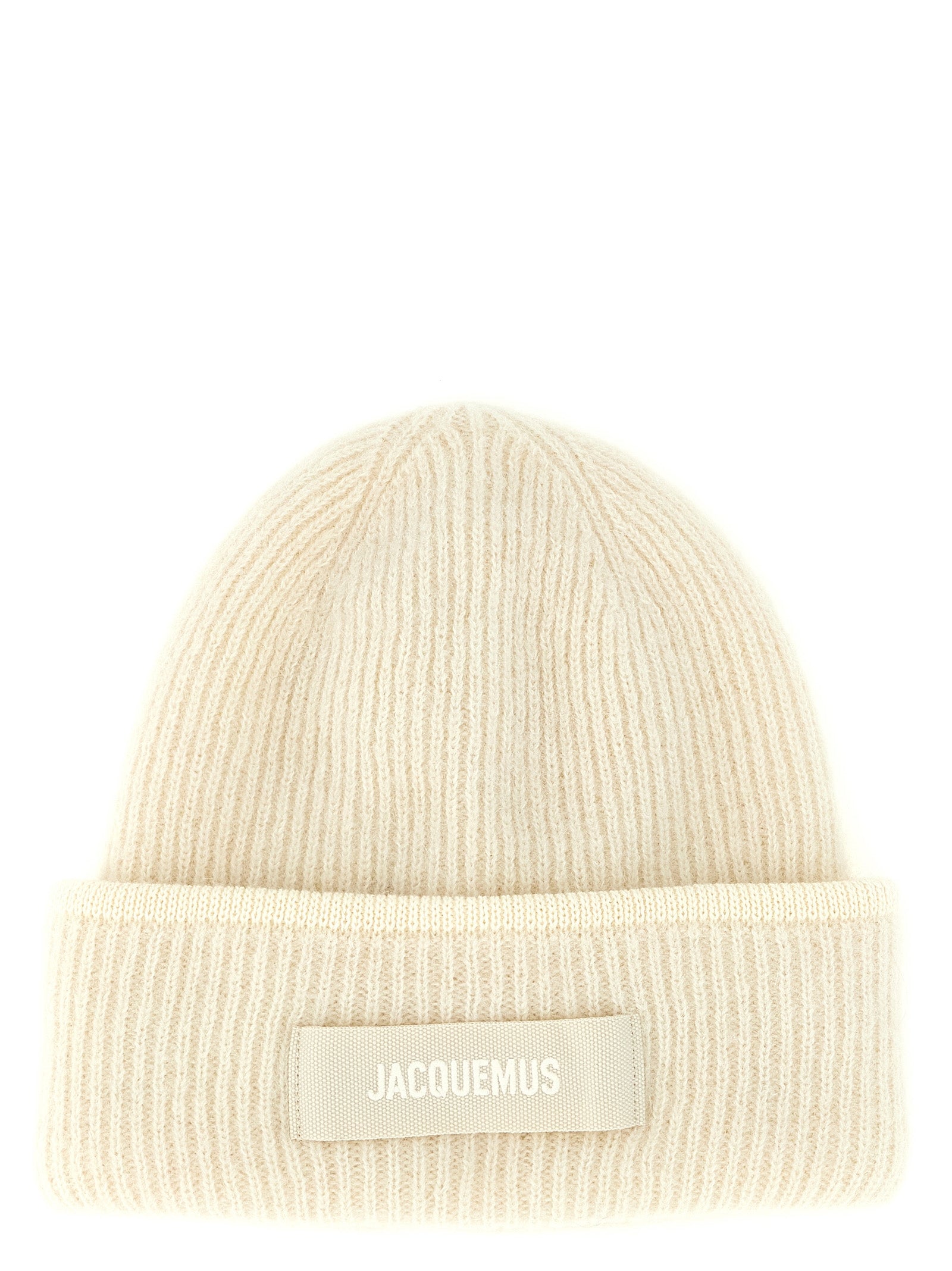 White Wool Beanie