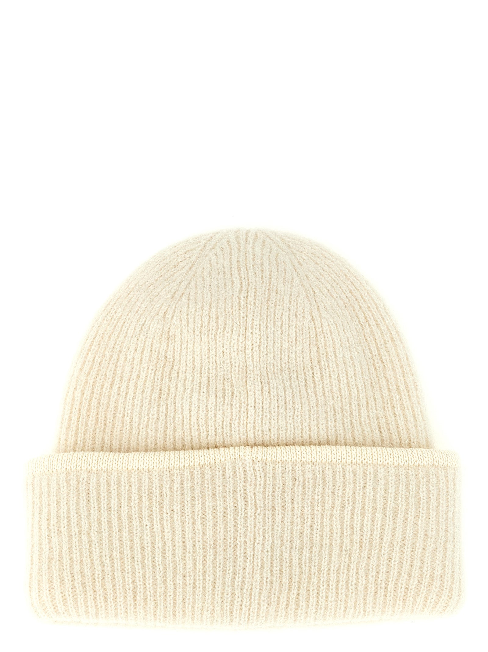 White Wool Beanie
