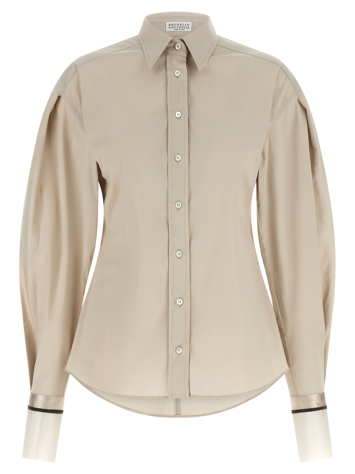 Beige Cotton Blouse