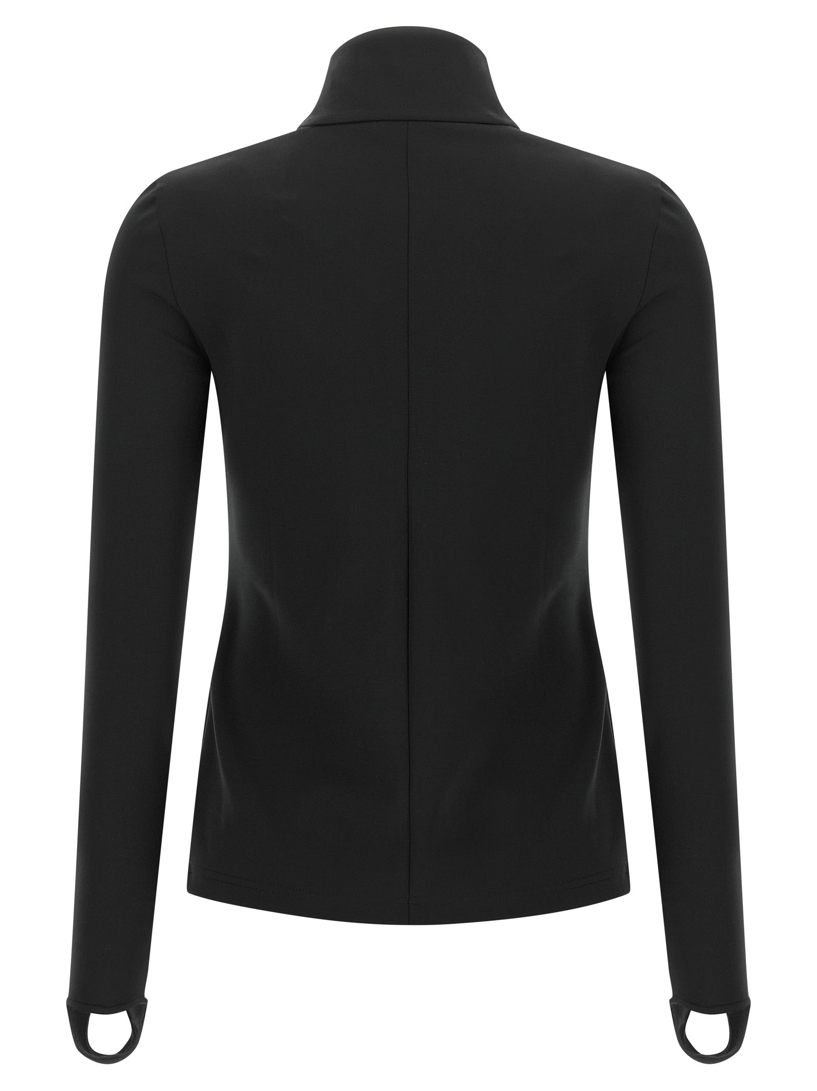 Black Polyamide Cardigan