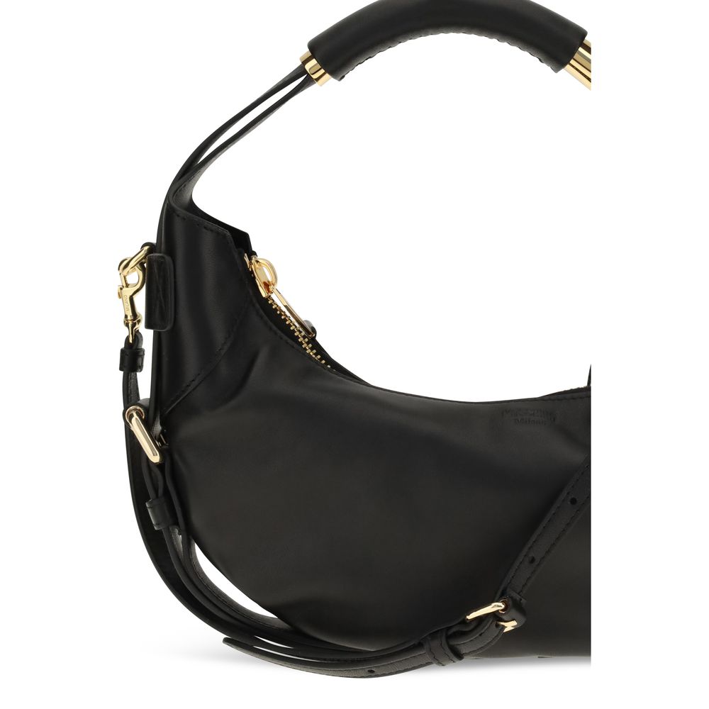 Black Calf Leather Bos Taurus Handbag