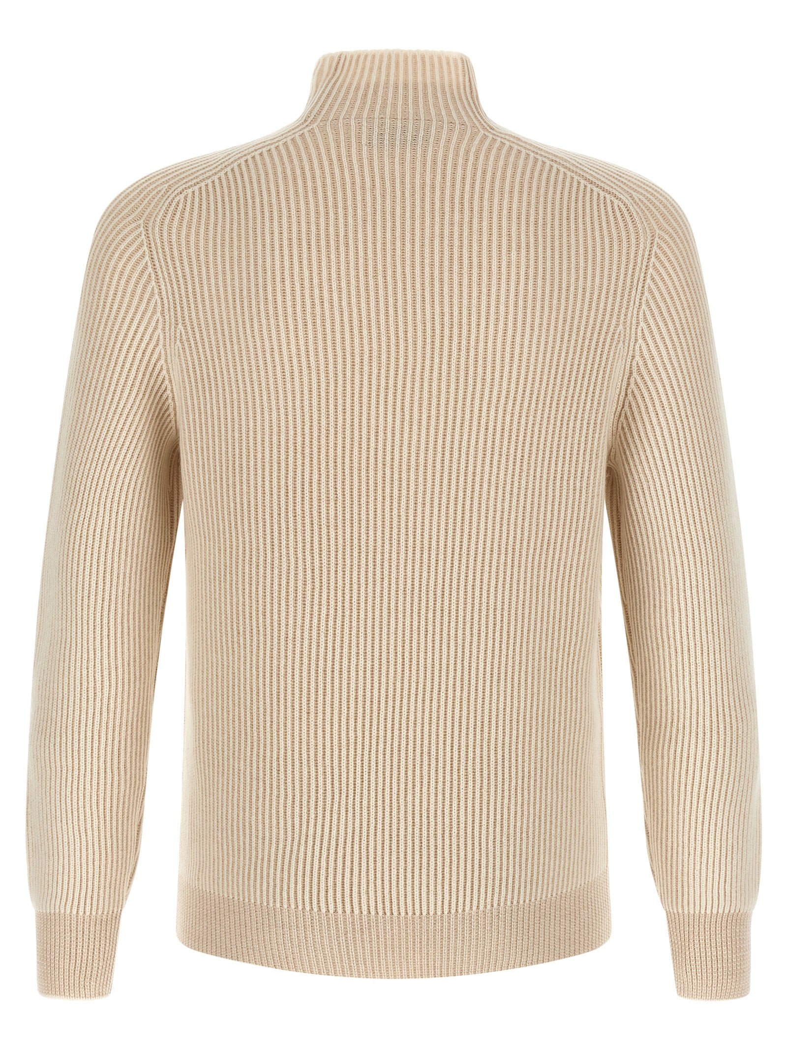 Beige Cashmere Cardigan