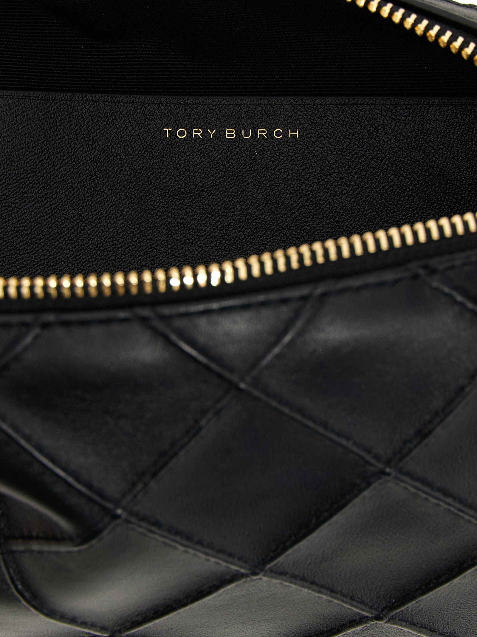 Black Lamb Leather Crossbody Bag
