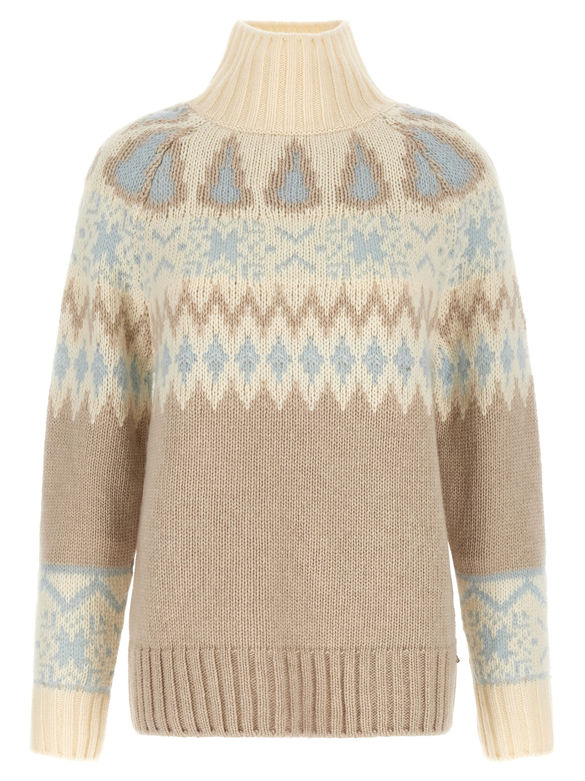 Beige Wool Cardigan
