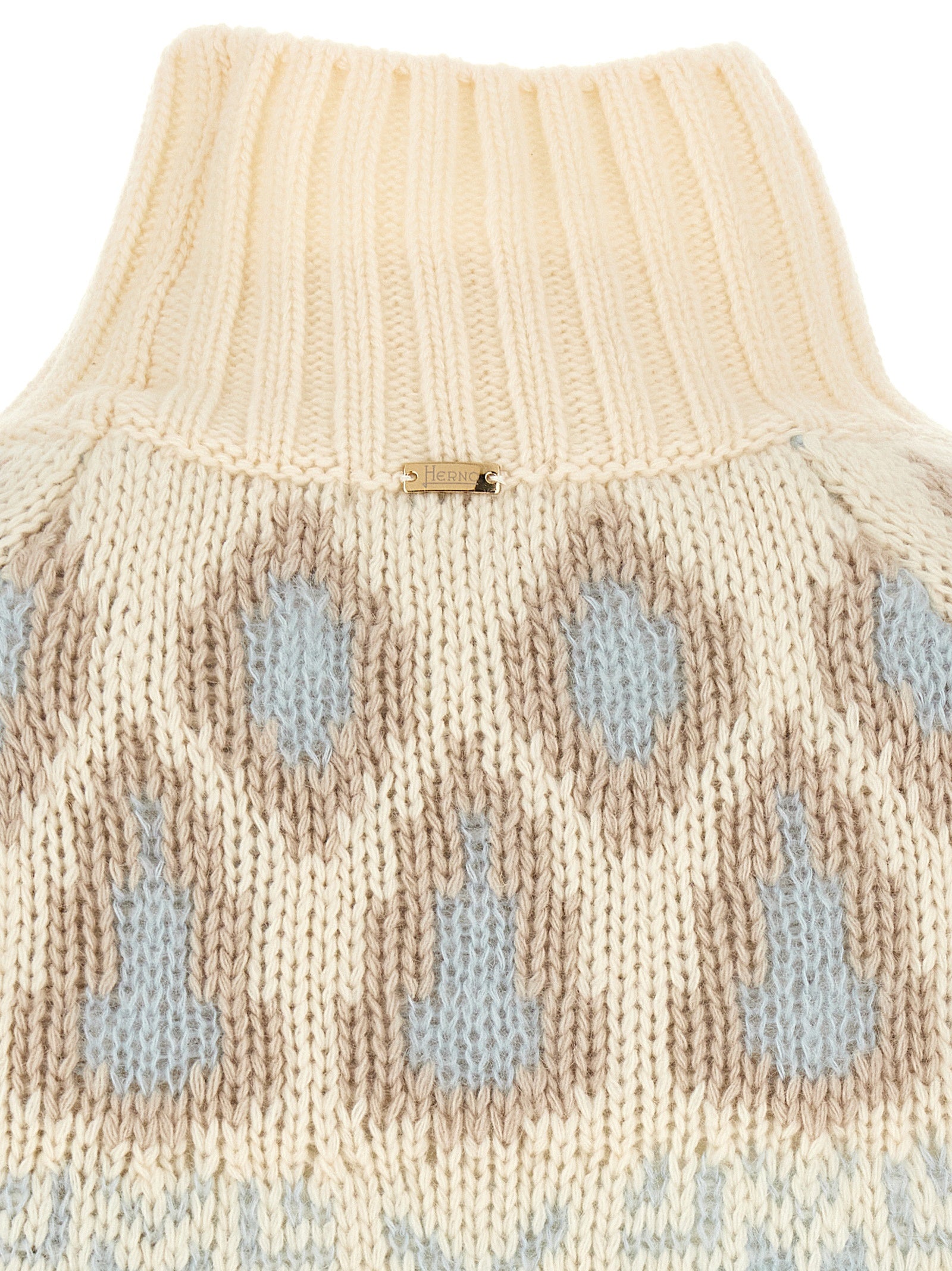 Beige Wool Cardigan