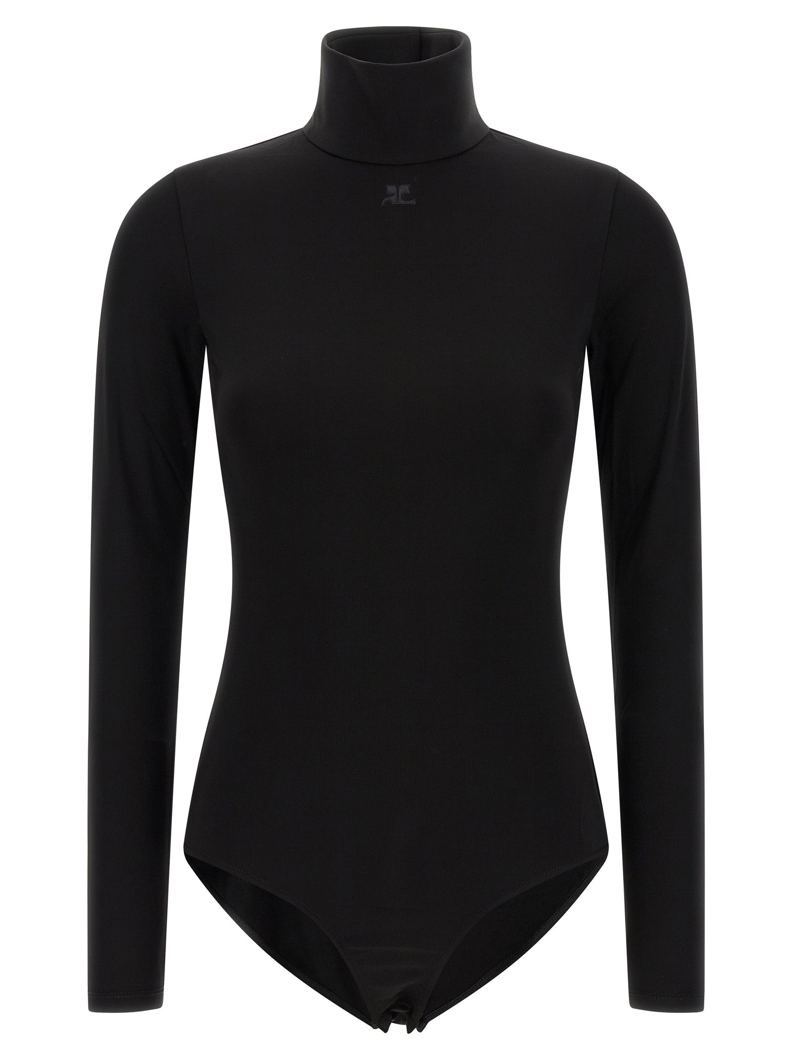 Black Viscose Bodysuit