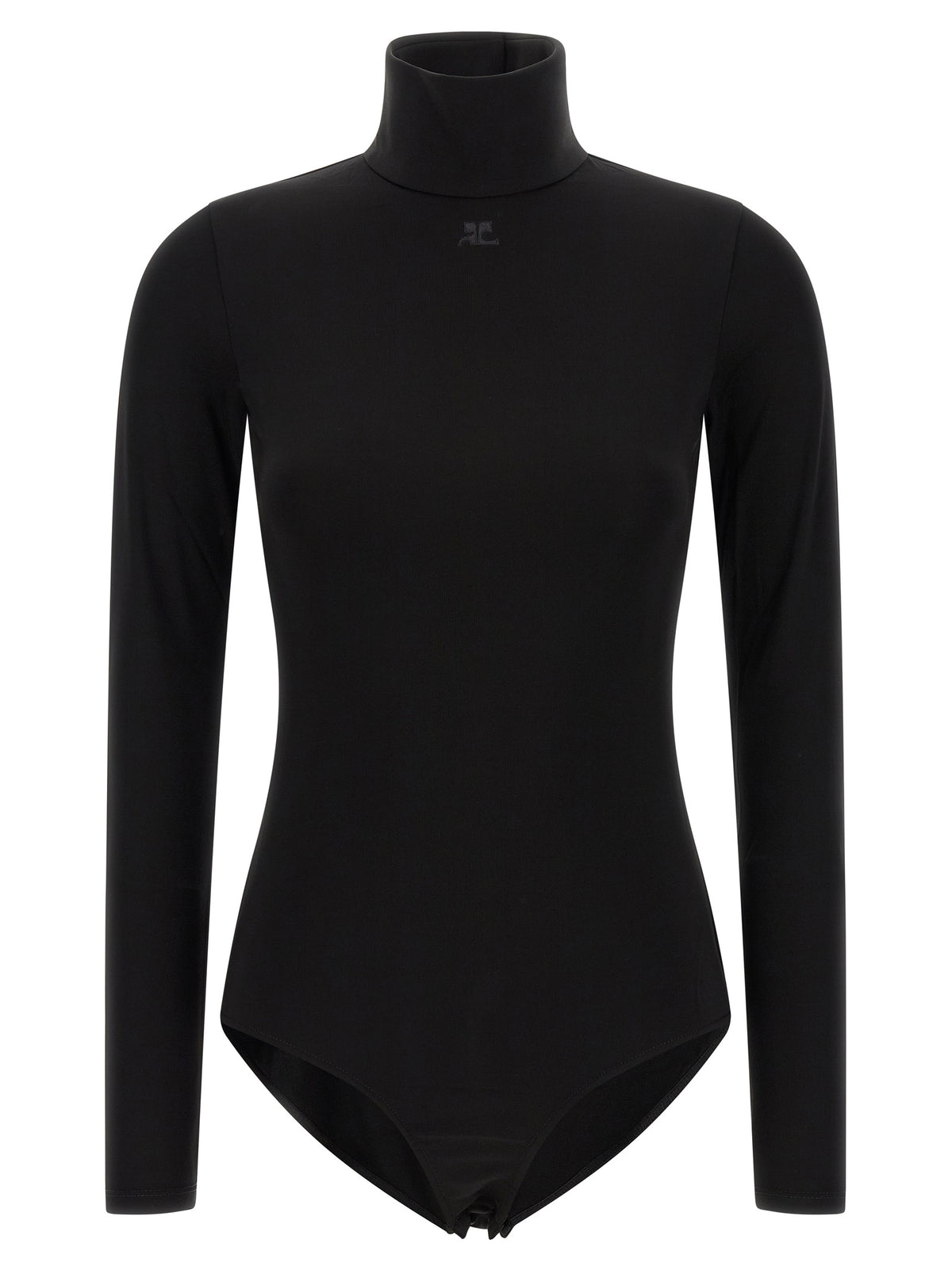 Black Viscose Bodysuit